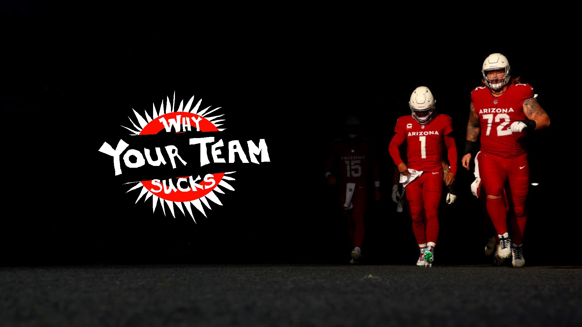 Kyler Murray #1 and Hjalte Froholdt #72 of the Arizona Cardinals walk onto the field before the game against the Chicago Bears at Soldier Field on December 24, 2023 in Chicago, Illinois.