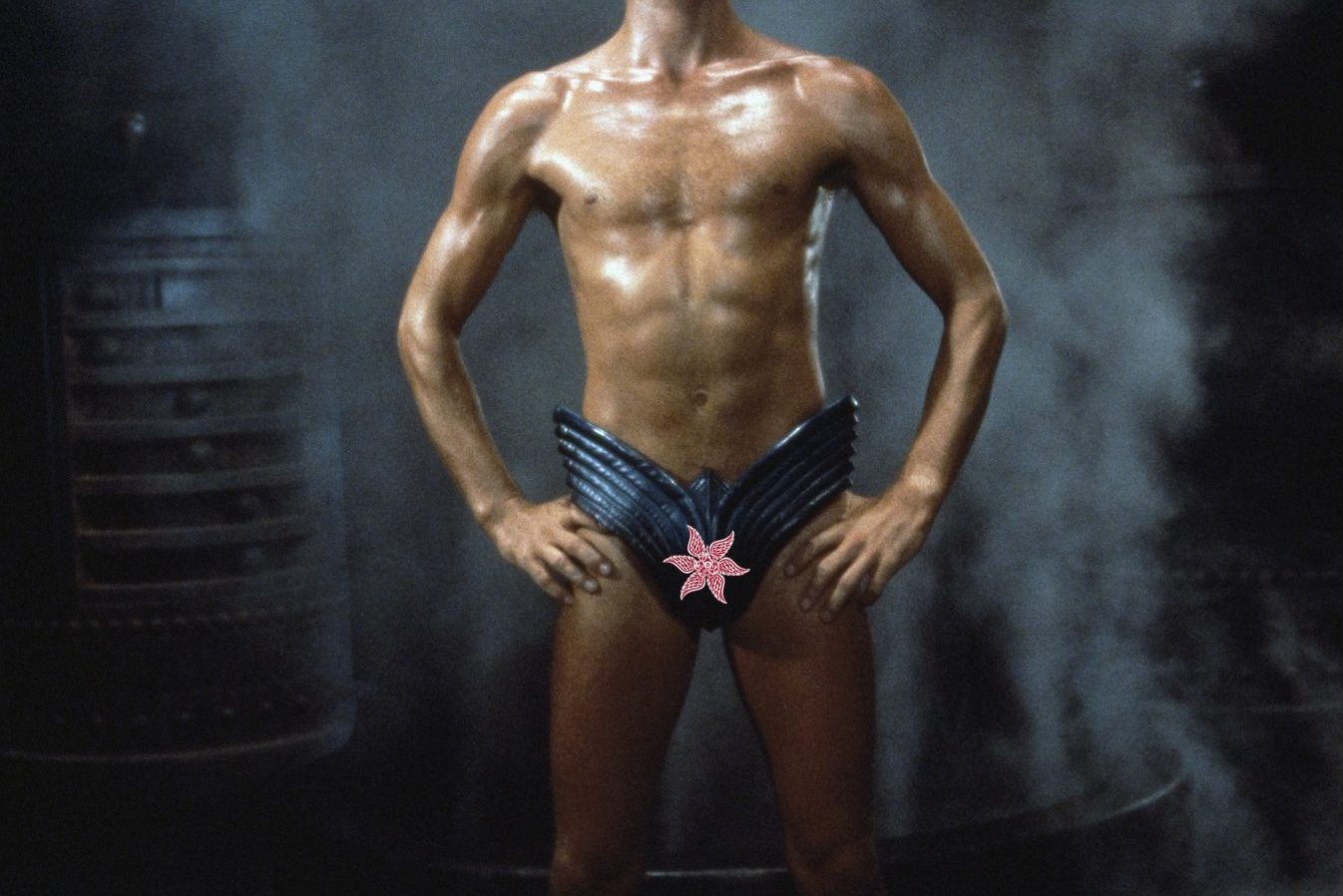 British actor and singer Sting on the set of Dune, directed and written by David Lynch. (Photo by Nancy Moran/Sygma via Getty Images)