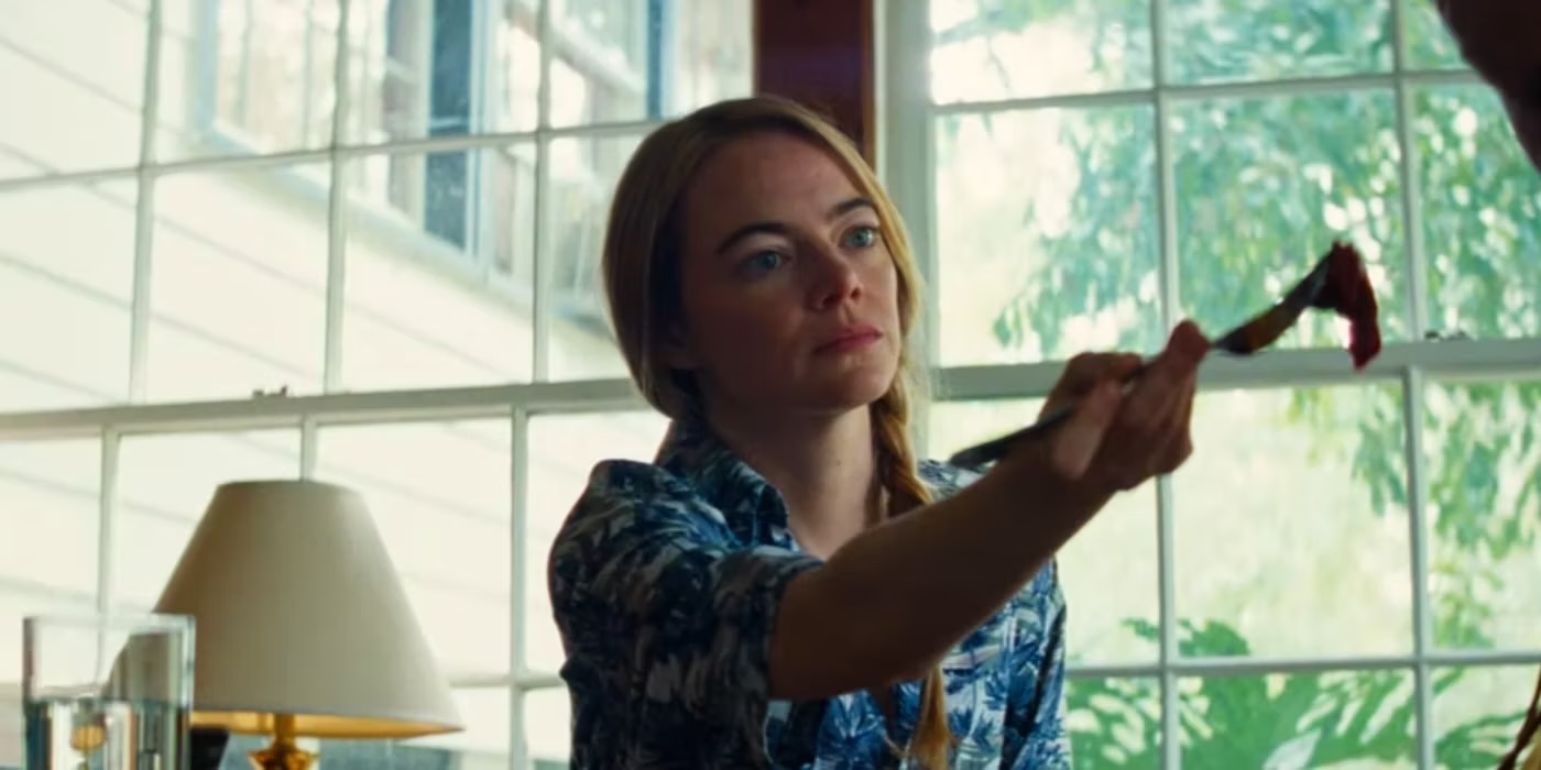 Emma Stone in a scene from Kinds of Kindness
