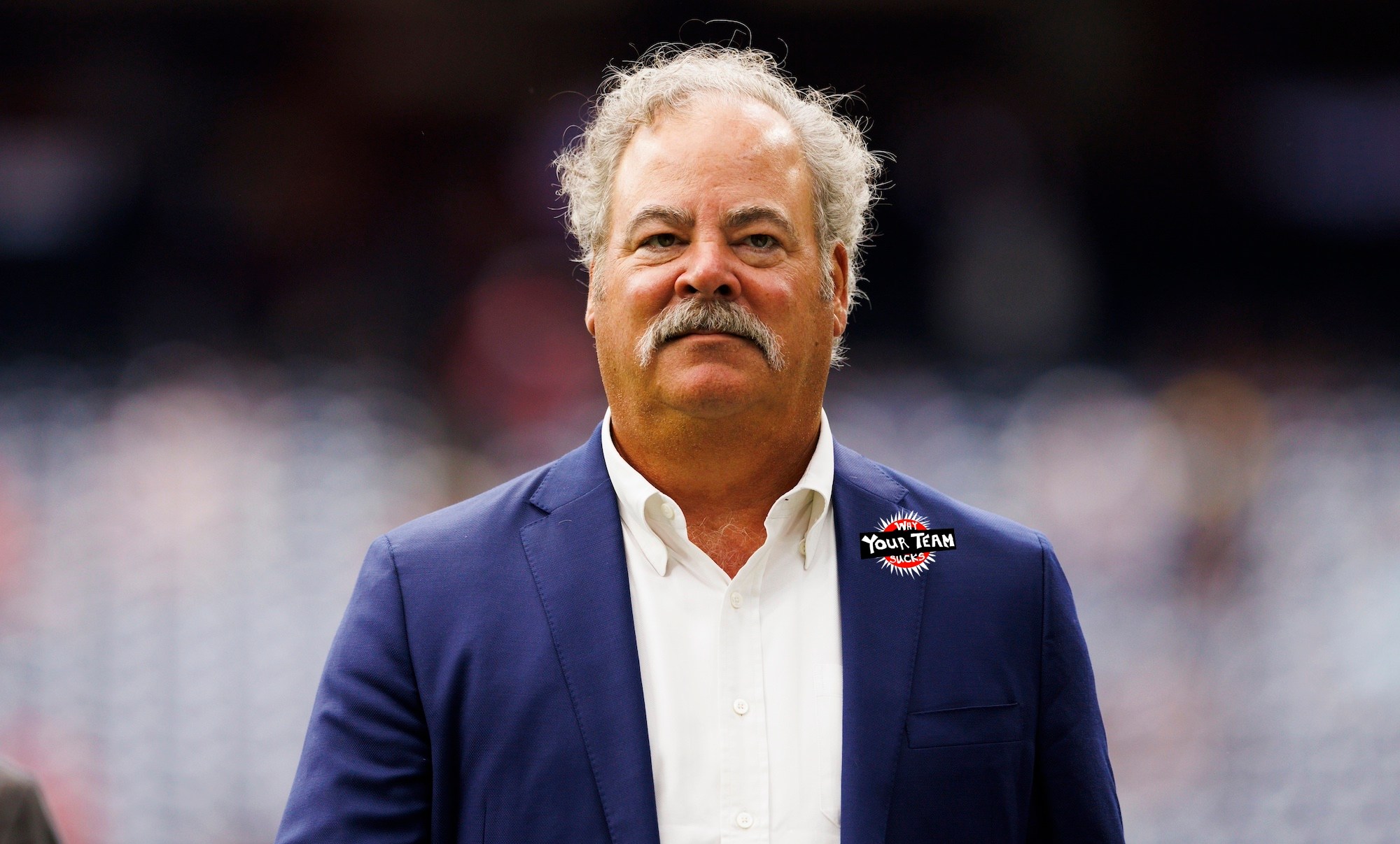 HOUSTON, TEXAS - AUGUST 24: Cal McNair of the Houston Texans walks off the field during a preseason game against the Los Angeles Rams at NRG Stadium on August 24, 2024 in Houston, Texas. (Photo by Ric Tapia/Getty Images)