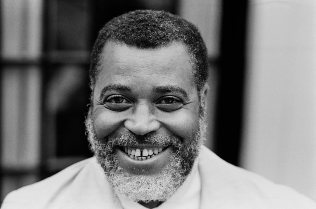 James Earl Jones smiling into the camera, 1978