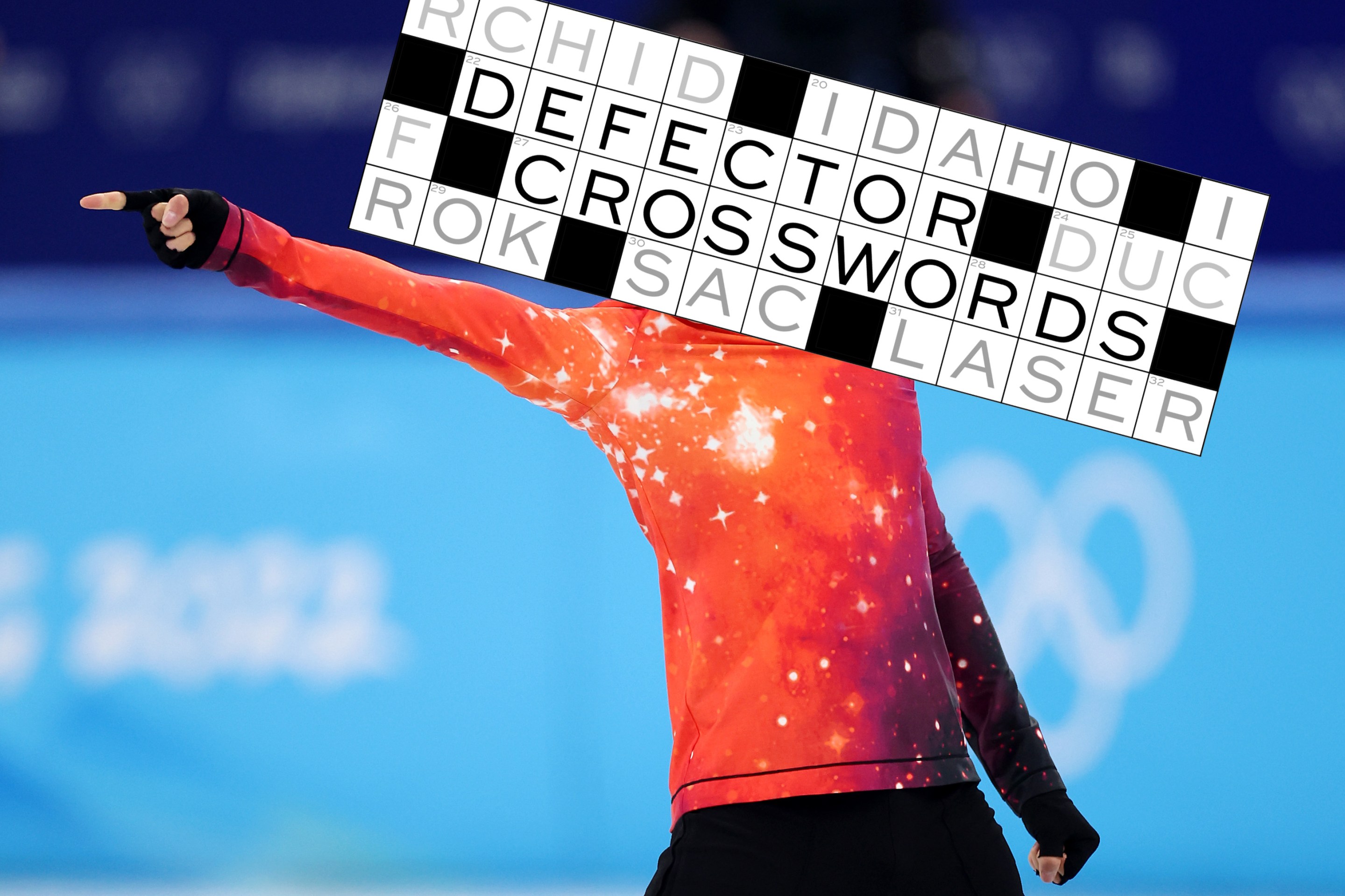 Nathan Chen of Team United States reacts during the Men Single Skating Free Skating on day six of the Beijing 2022 Winter Olympic Games at Capital Indoor Stadium on February 10, 2022 in Beijing, China.