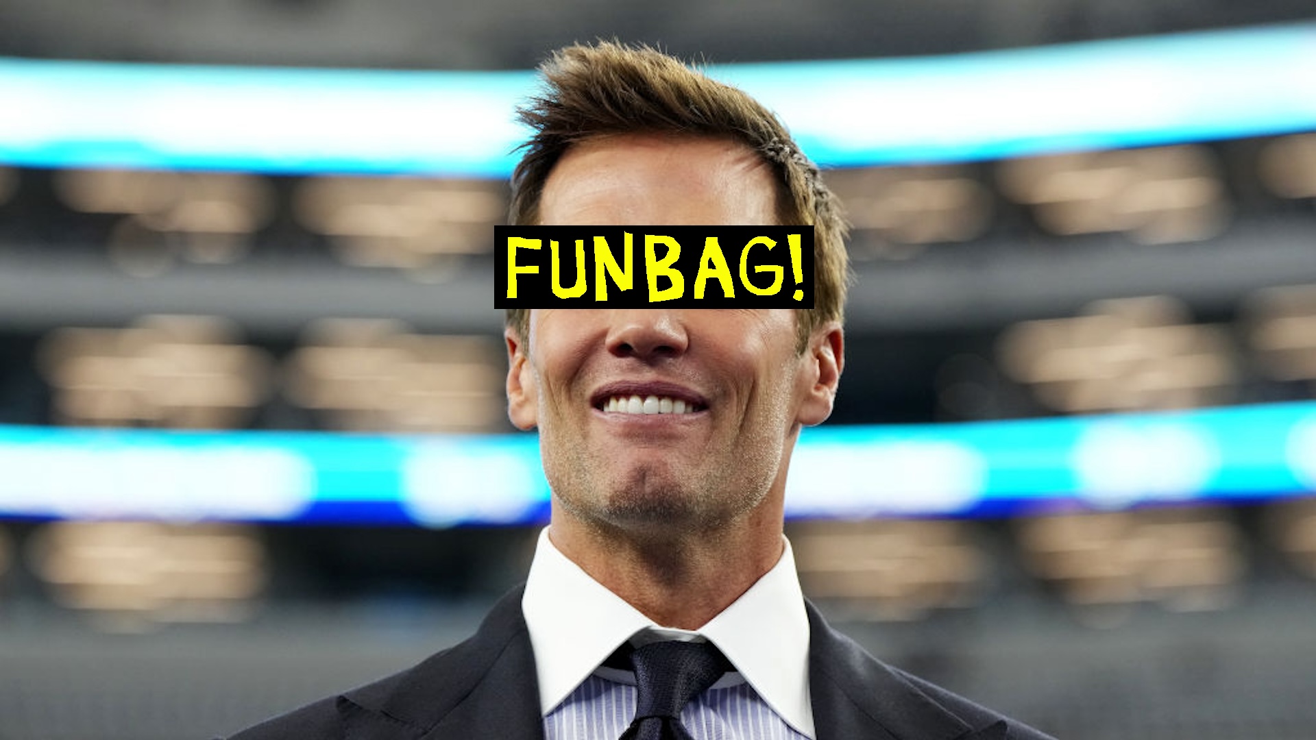 Tom Brady looks on prior to the game at AT&amp;T Stadium on September 15, 2024 in Arlington, Texas.