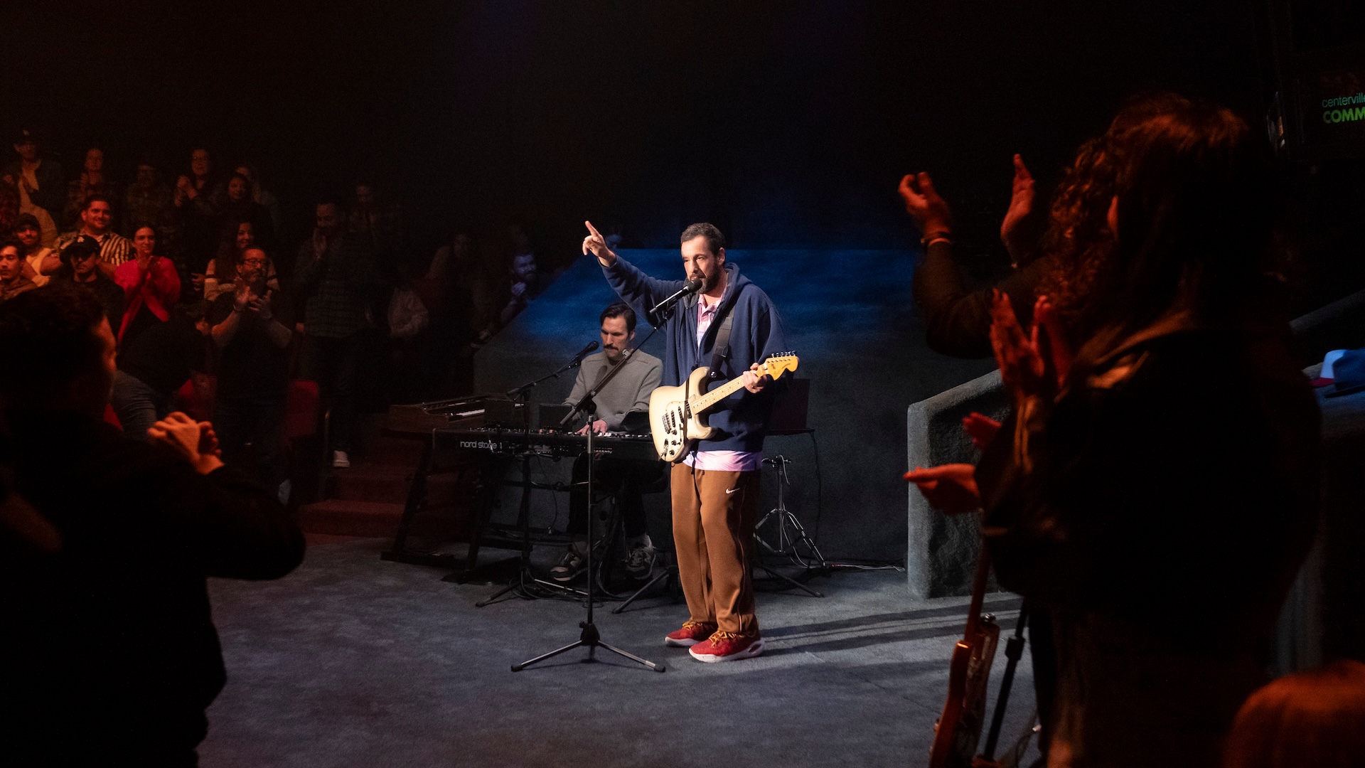 Adam Sandler: Love You. Adam Sandler at the Nocturne Theater in Glendale. Cr.