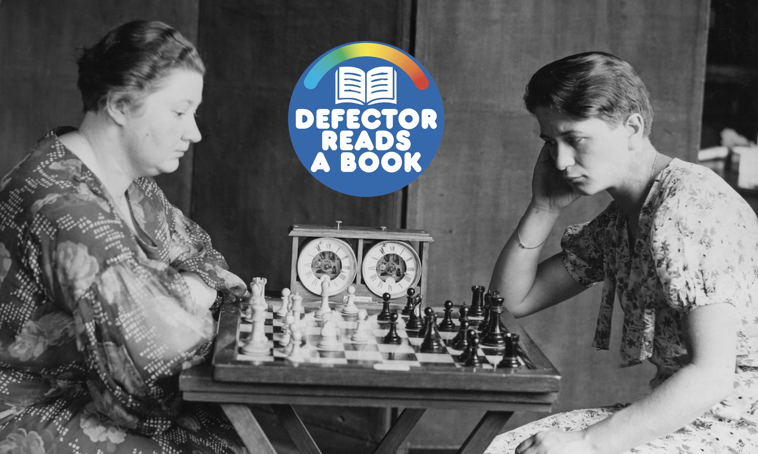 Women's world chess champion, Vera Menchik (1916 - 1944, left) and Sonia Graf (1908 - 1965) competing in the British Chess Federation Major Open in Great Yarmouth, Norfolk, UK, 11th July 1935. Menchik finished the tournament in third place with Graf in seventh. (Photo by Harry Todd/Fox Photos/Hulton Archive/Getty Images)