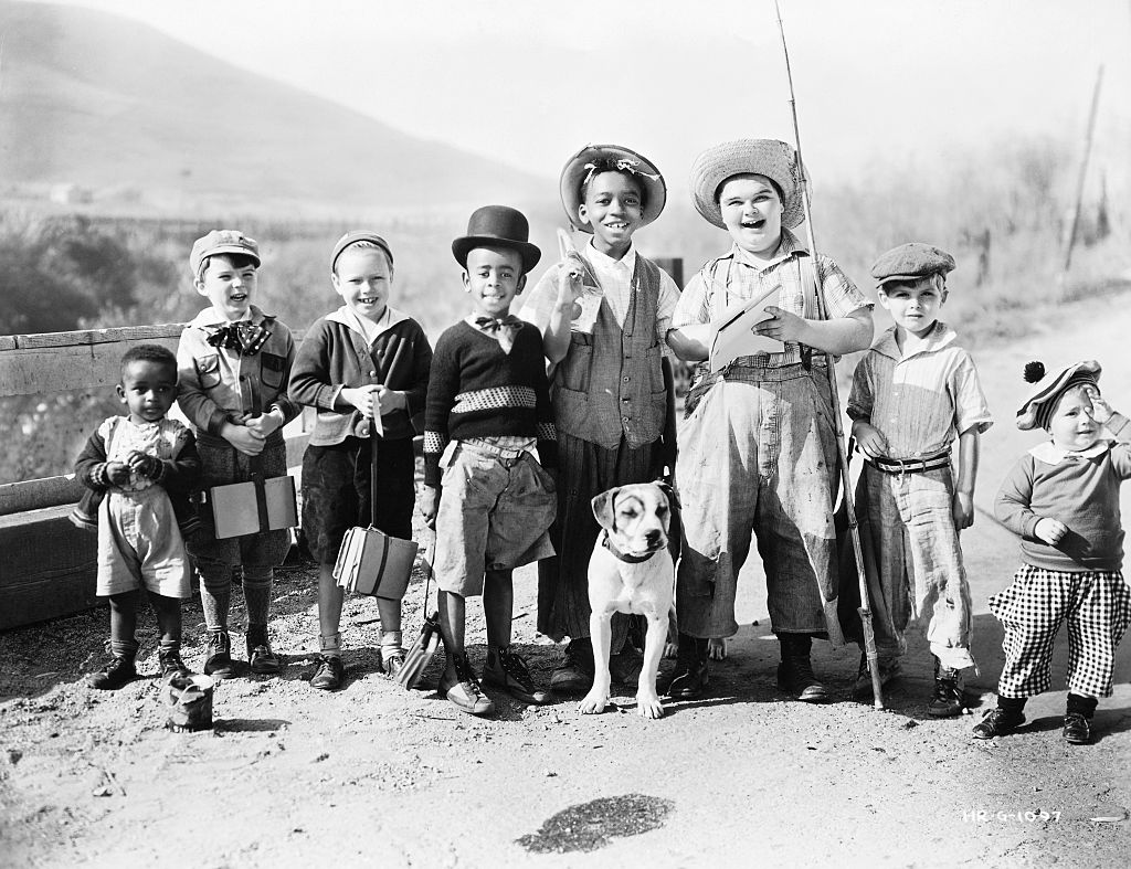 Undated group photo of the original "Our Gang."