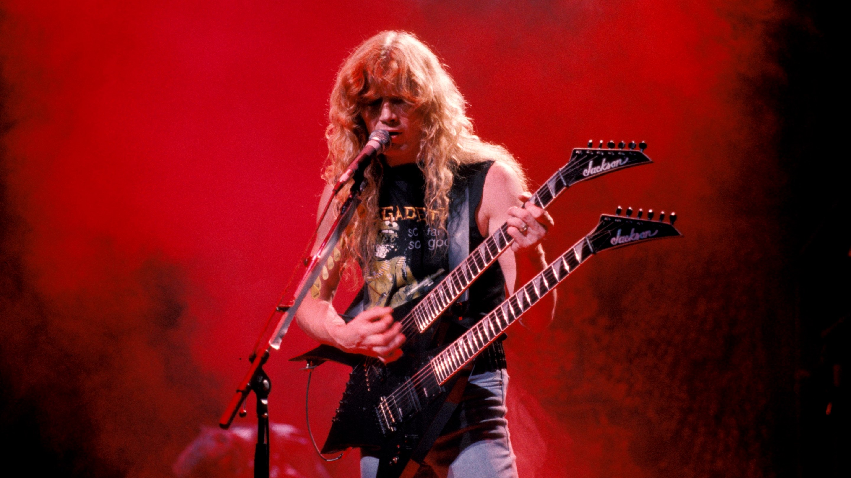 UNITED STATES - MAY 01: Photo of MEGADETH (Photo by Michael Uhll /Redferns)