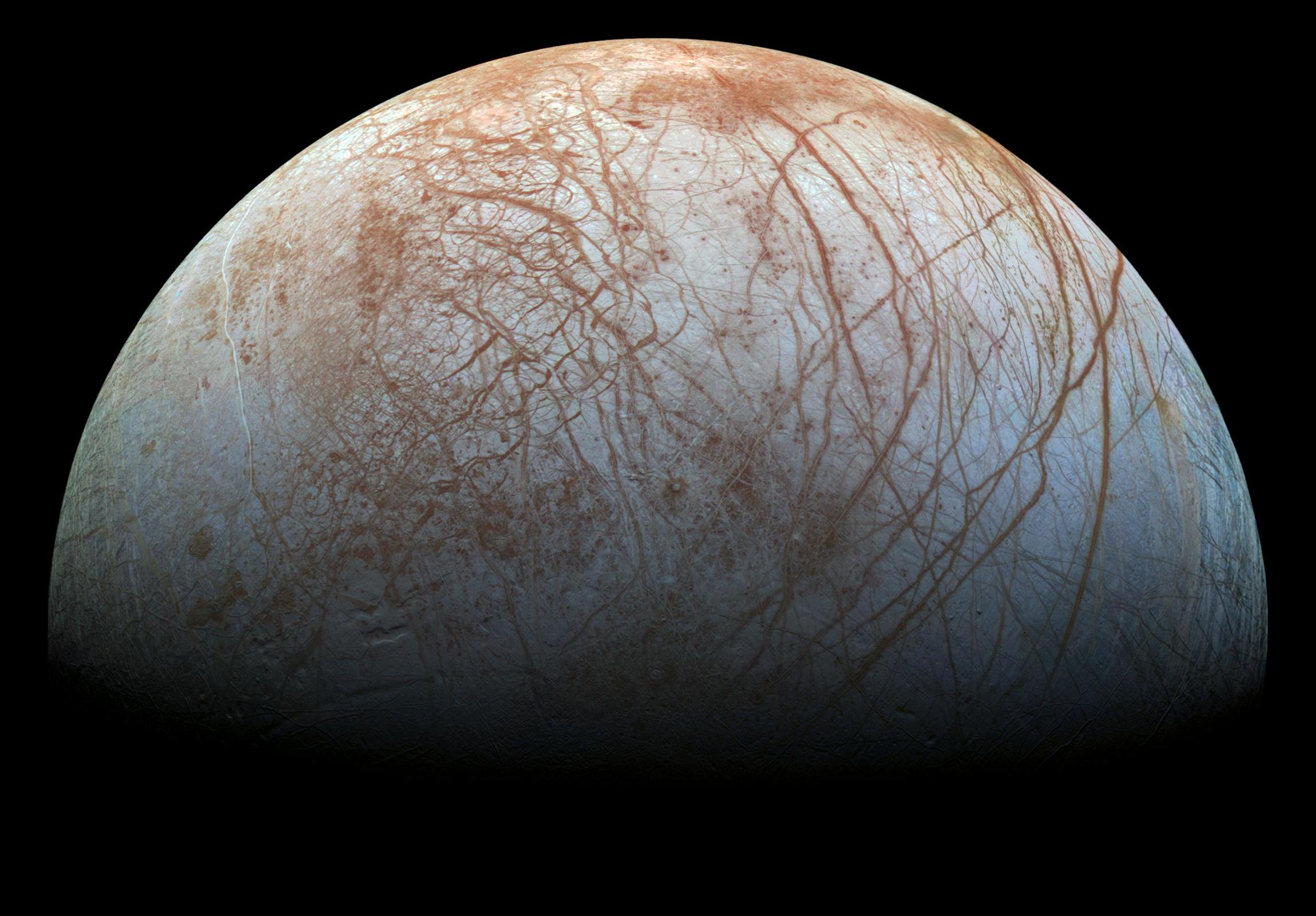Europa, the icy moon of Jupiter
