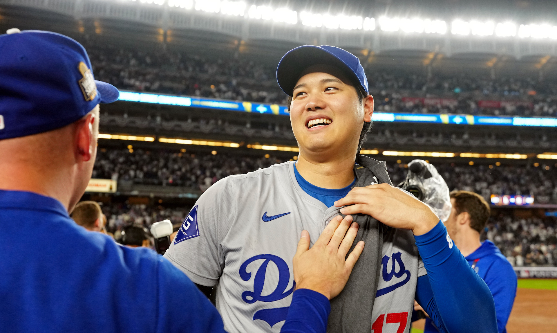 Shohei Ohtani uses his tungsten arms to force his way into a World Series ring