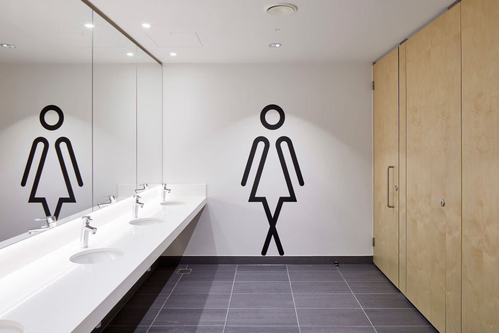 a women's bathroom