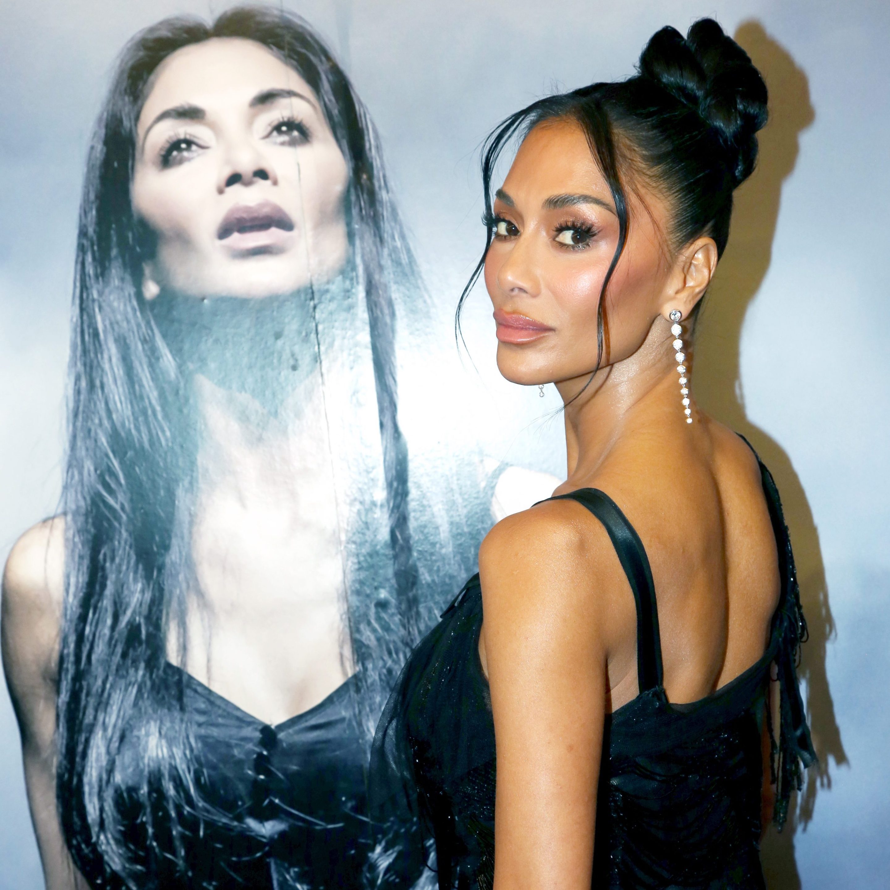 NEW YORK, NEW YORK - OCTOBER 20: Nicole Scherzinger attends the opening night of "Sunset BLVD" at St James Theater on October 20, 2024 in New York City. (Photo by Bruce Glikas/WireImage)