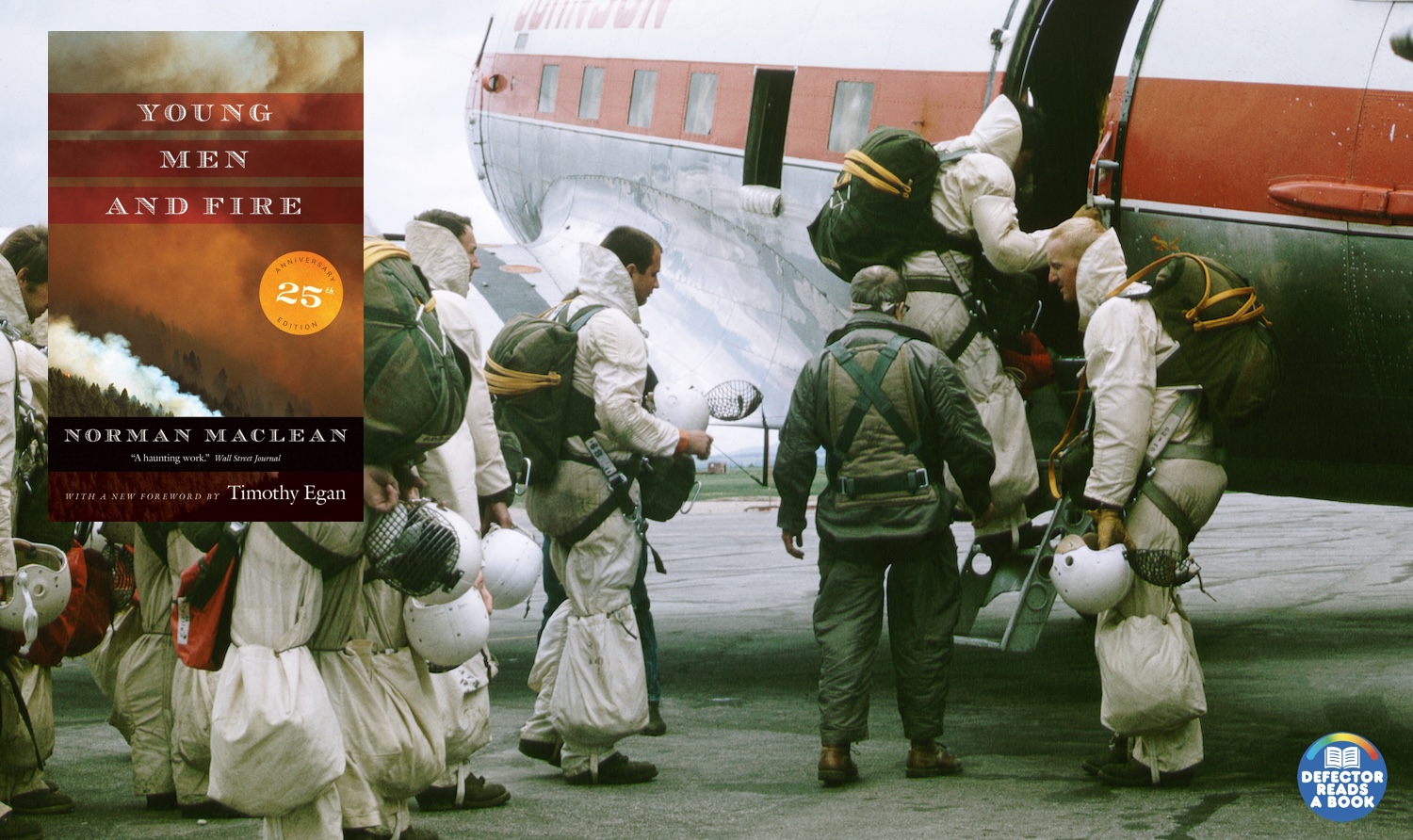 Forest Firefighters Entering Plane (Photo by © CORBIS/Corbis via Getty Images)