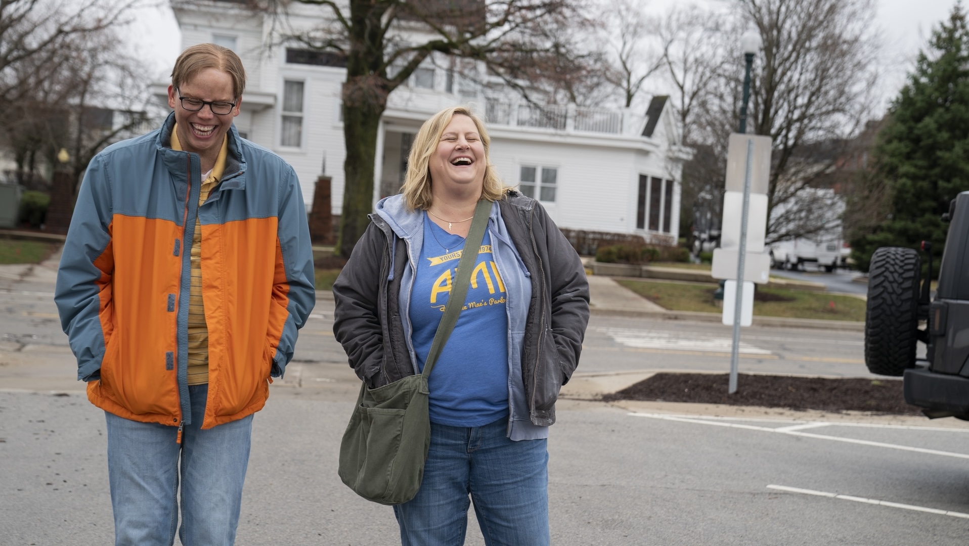 Bridget Everett and Jeff Hiller in 'Somebody Somewhere'