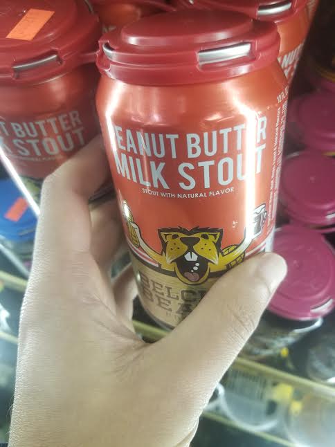 A photo of a can of peanut butter milk stout