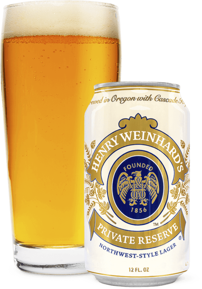 A can of Henry Weinhard's Private Reserve