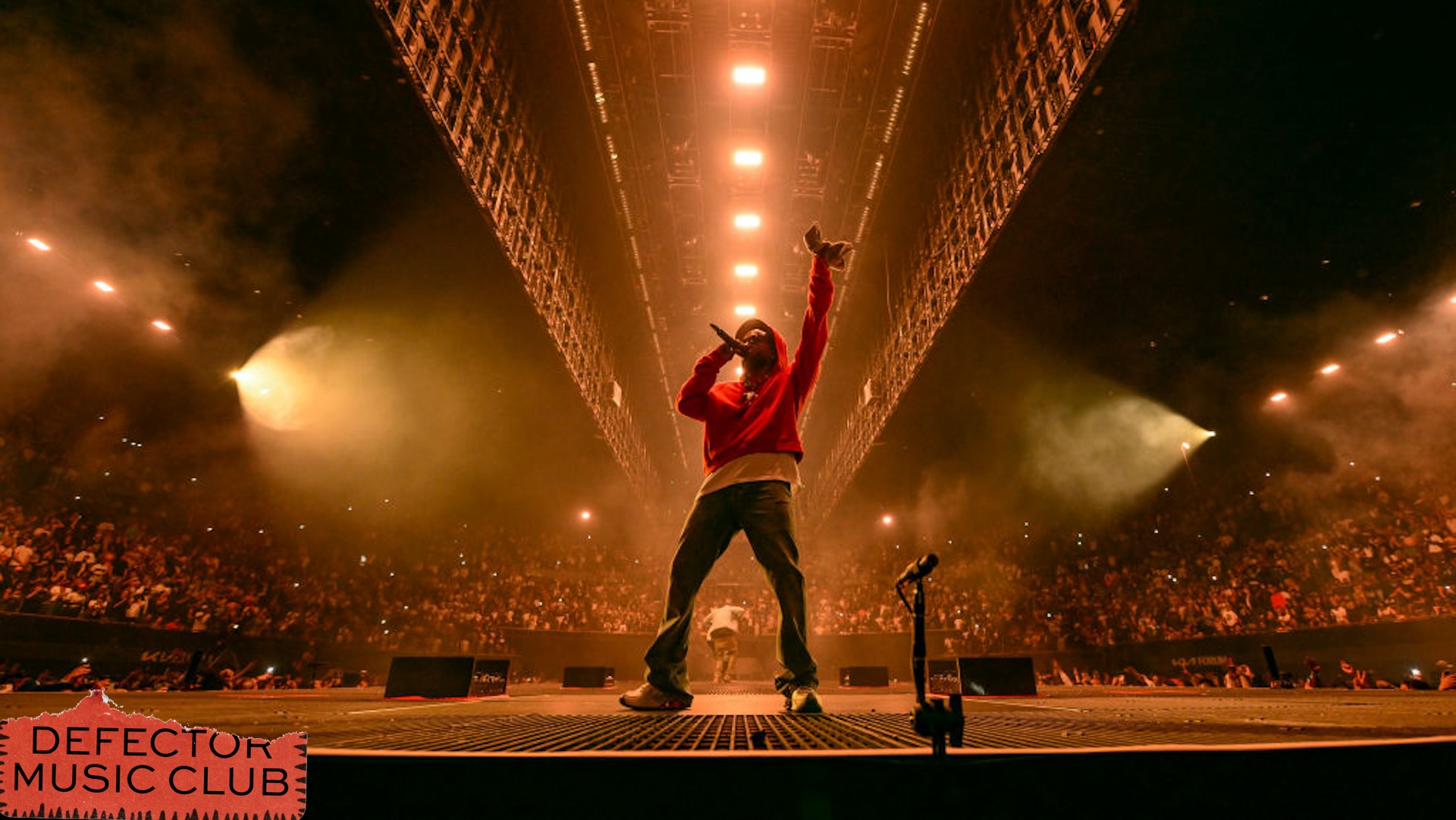 Kendrick Lamar performs onstage during The Pop Out – Ken &amp; Friends Presented by pgLang and Free Lunch at The Kia Forum on June 19, 2024 in Inglewood, California.