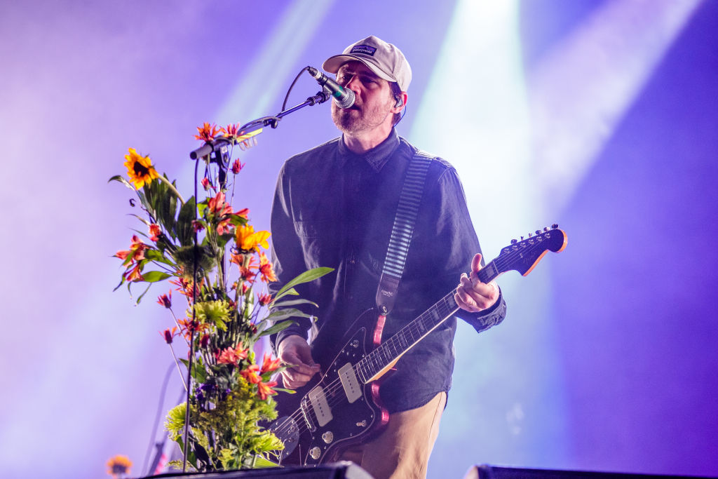 NEW ORLEANS, LA - OCTOBER 28: Jesse Lacey of Brand New performs during the 2017 Voodoo Music + Arts Experience at City Park on October 28, 2017 in New Orleans, Louisiana.