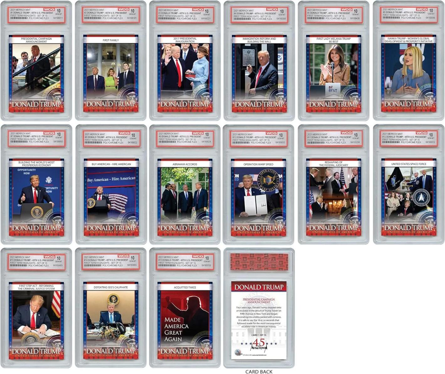 Trump Card Examples Trump Shows Kids Collectible Card With Photo Of Him Being Shot | Defector