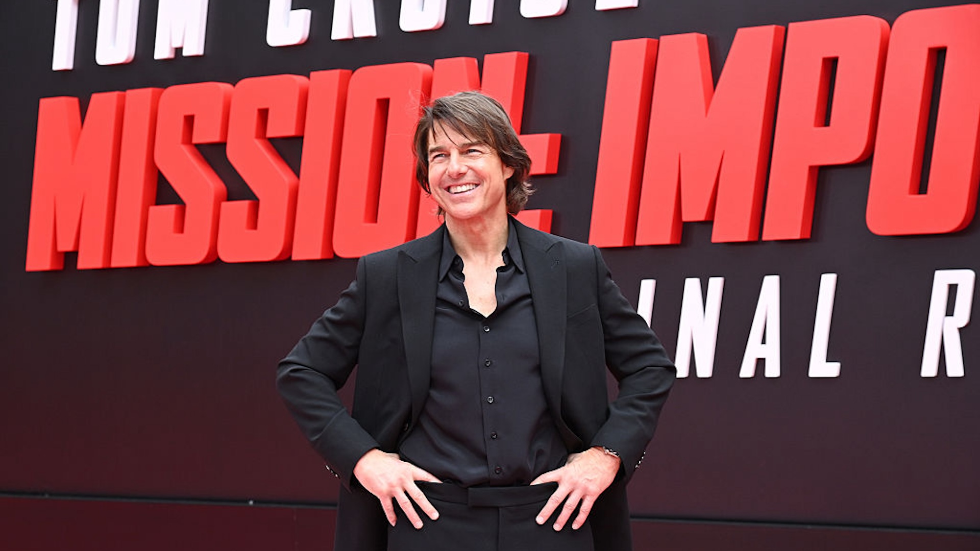 Tom Cruise arrives at the US Premiere of "Mission: Impossible – The Final Reckoning" at Lincoln Center Plaza in New York, New York on May 18, 2025.