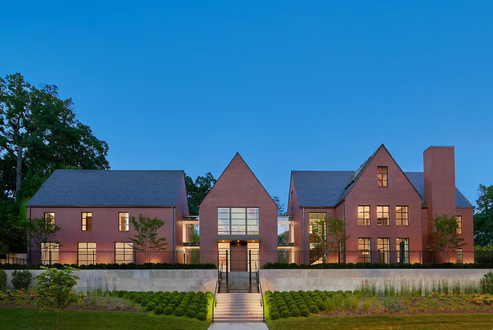 The exterior of Mark Zuckerberg's house
