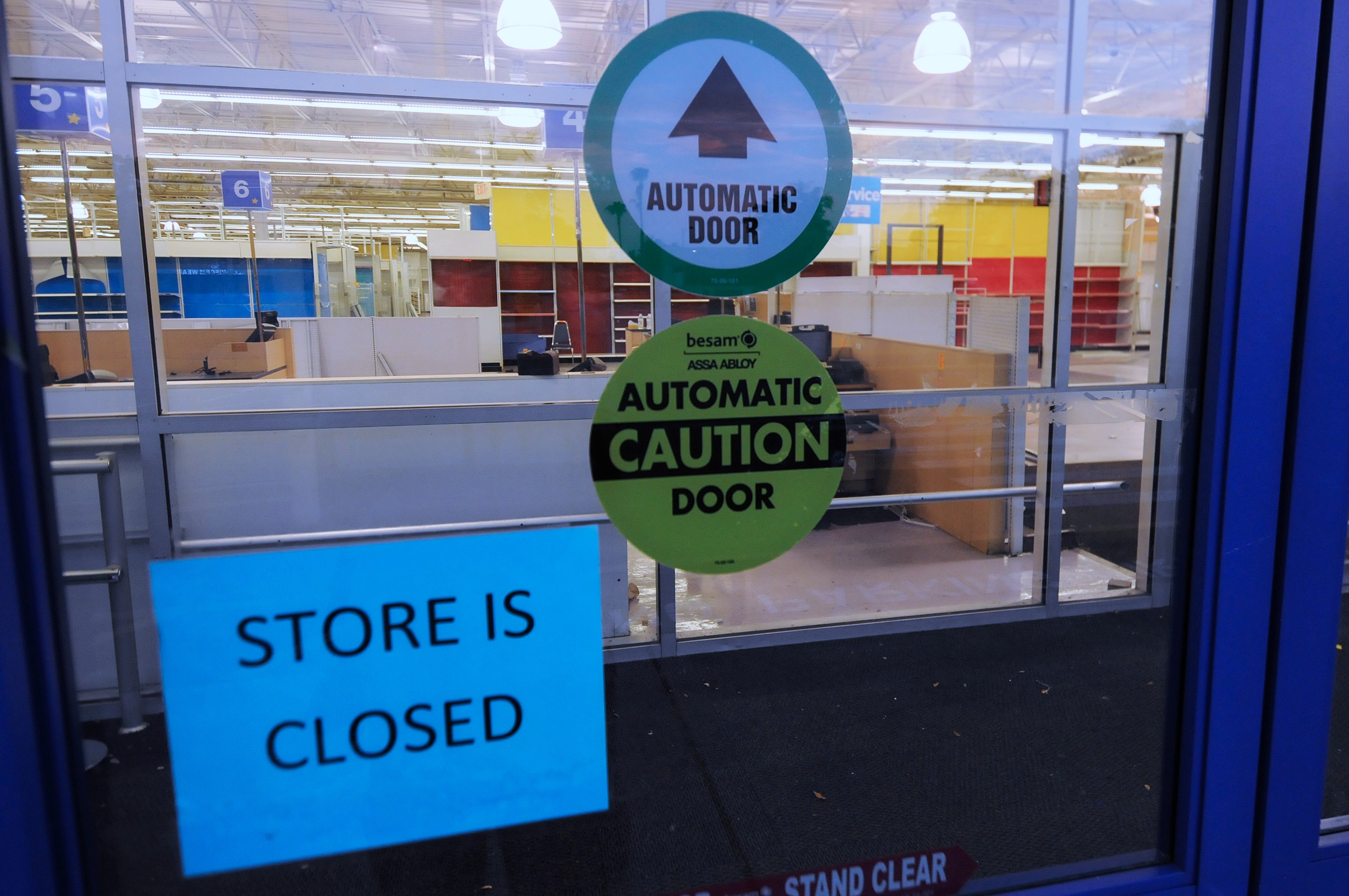 A Toys R Us store that was shuttered in 2018 is seen on June 21, 2019 in Orlando, Florida. The company was bought and destroyed by private equity.