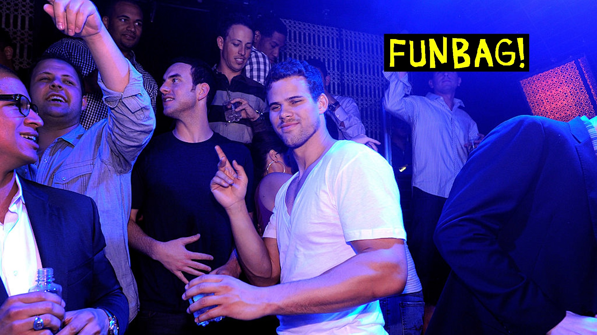 Kris Humphries Celebrates His Bachelor Party at LAVO