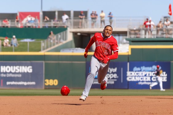 Angels Call Up Christian Moore As Infield Crisis Counselor