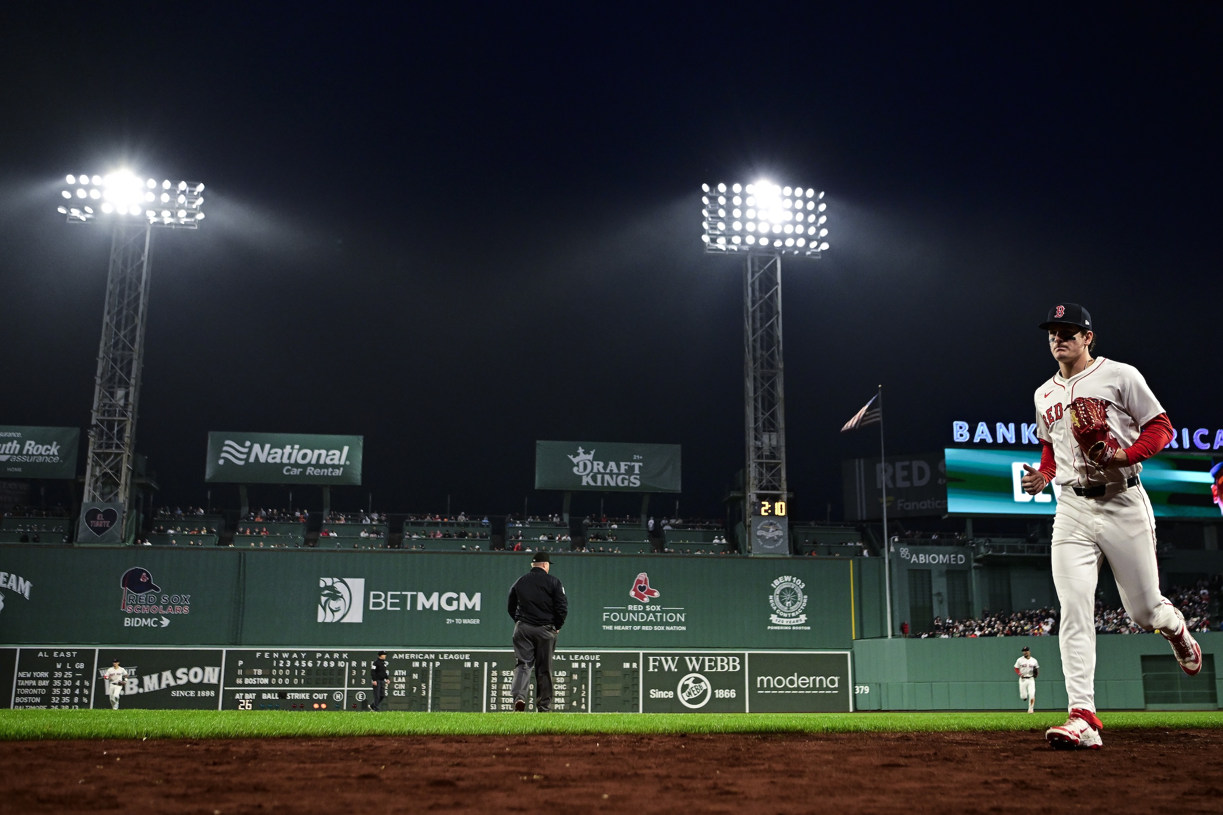 Roman Anthony at Fenway.