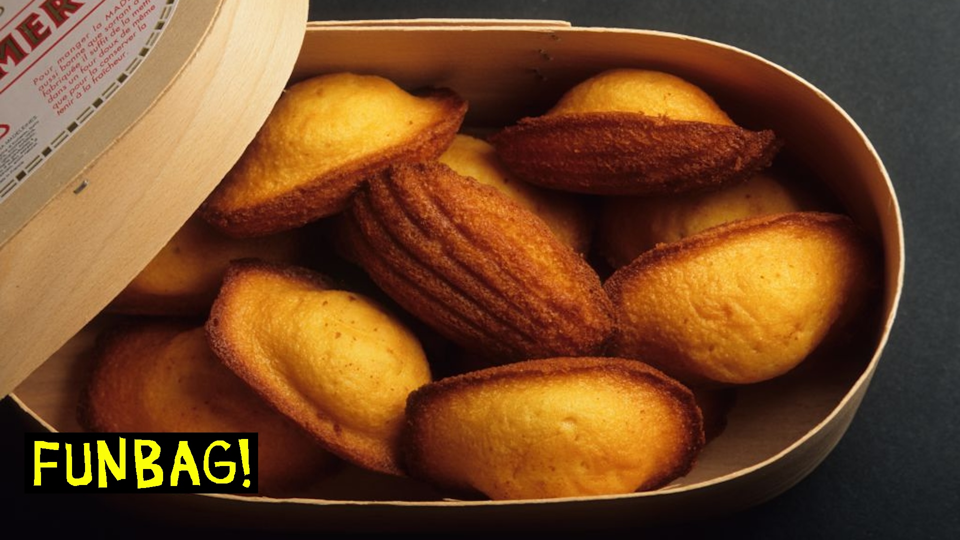 A box of Madeleines