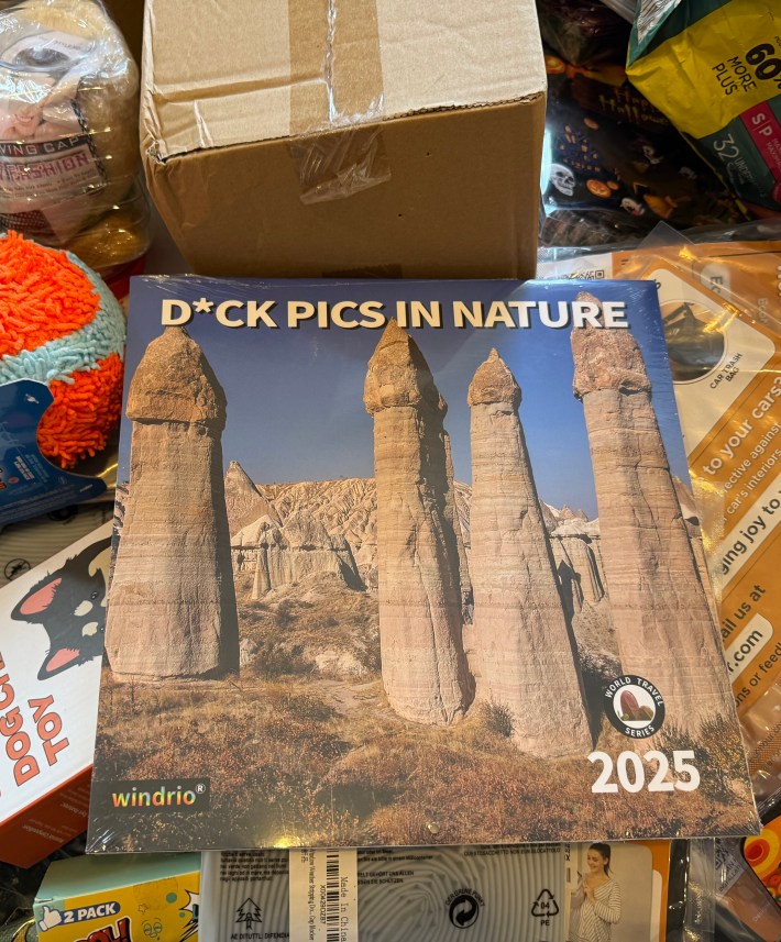 Dick Pics in Nature calendar