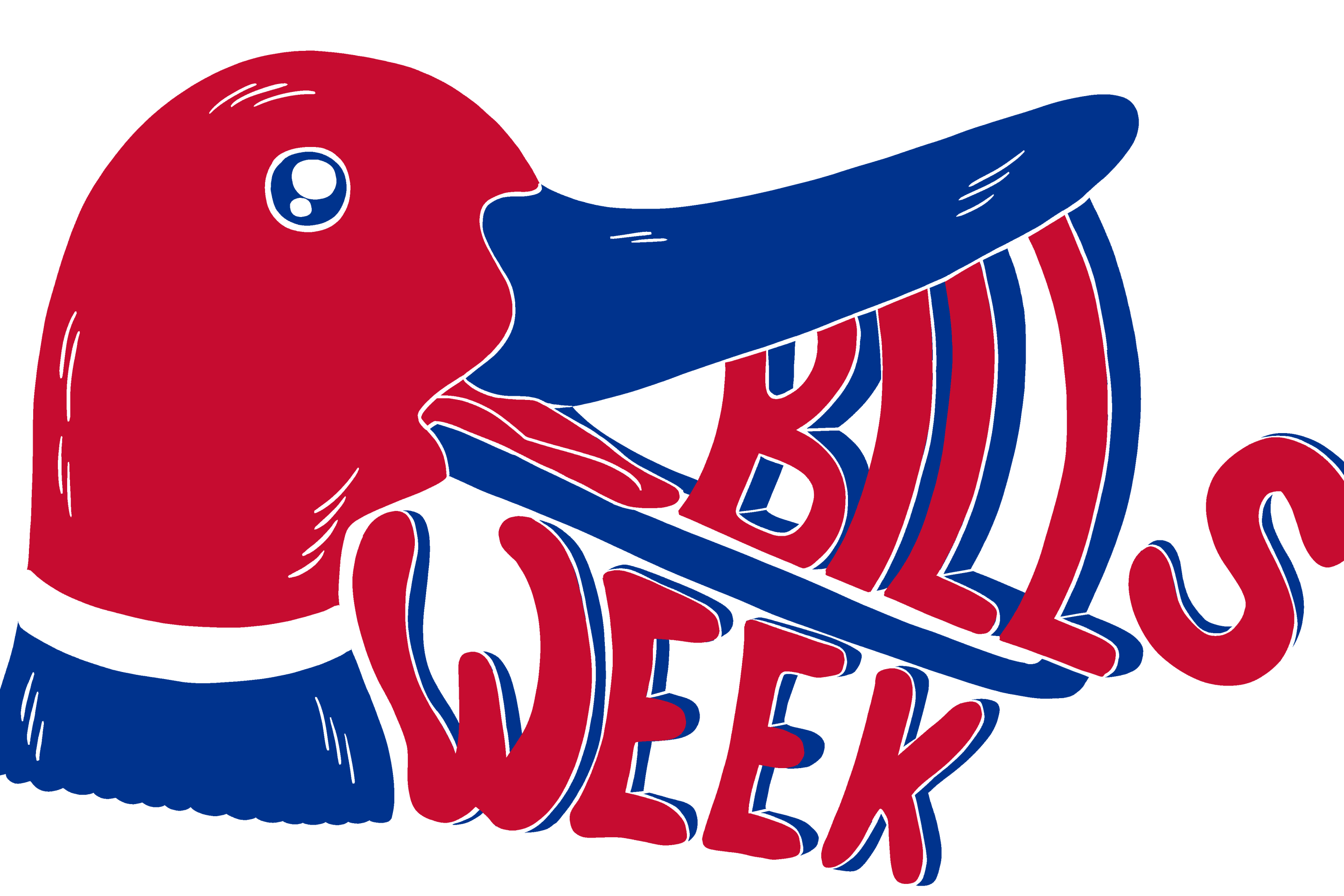 A big duck with Bills Week coming out if its bill