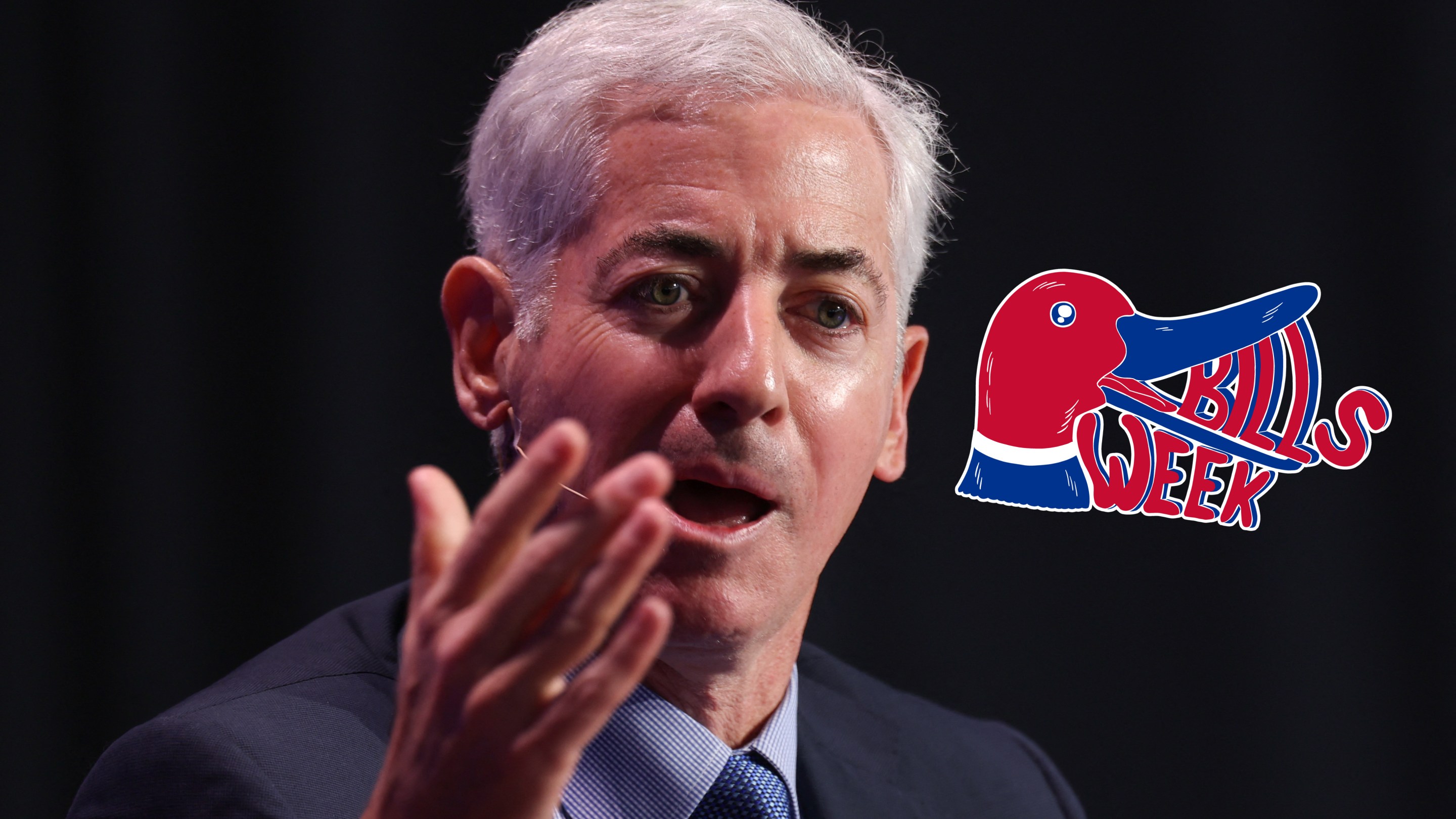 Bill Ackman, Founder and CEO, Pershing Square Capital Management speaks about higher education and Harvard University during at the 28th annual Milken Institute Global Conference at the Beverly Hilton in Beverly Hills, California on May 6, 2025. (Photo by Patrick T. Fallon / AFP)