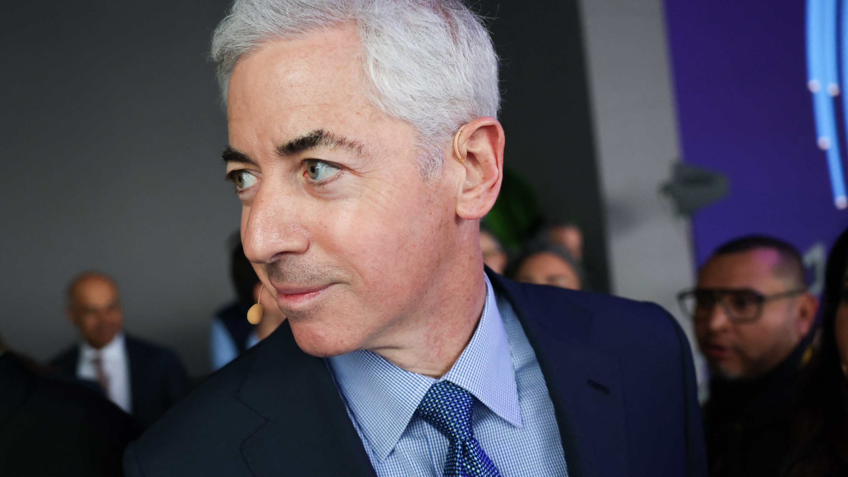 Bill Ackman, Founder and CEO, Pershing Square Capital Management, attends the 28th annual Milken Institute Global Conference at the Beverly Hilton in Beverly Hills, California on May 6, 2025. (Photo by Patrick T. Fallon / AFP) (Photo by PATRICK T. FALLON/AFP via Getty Images)