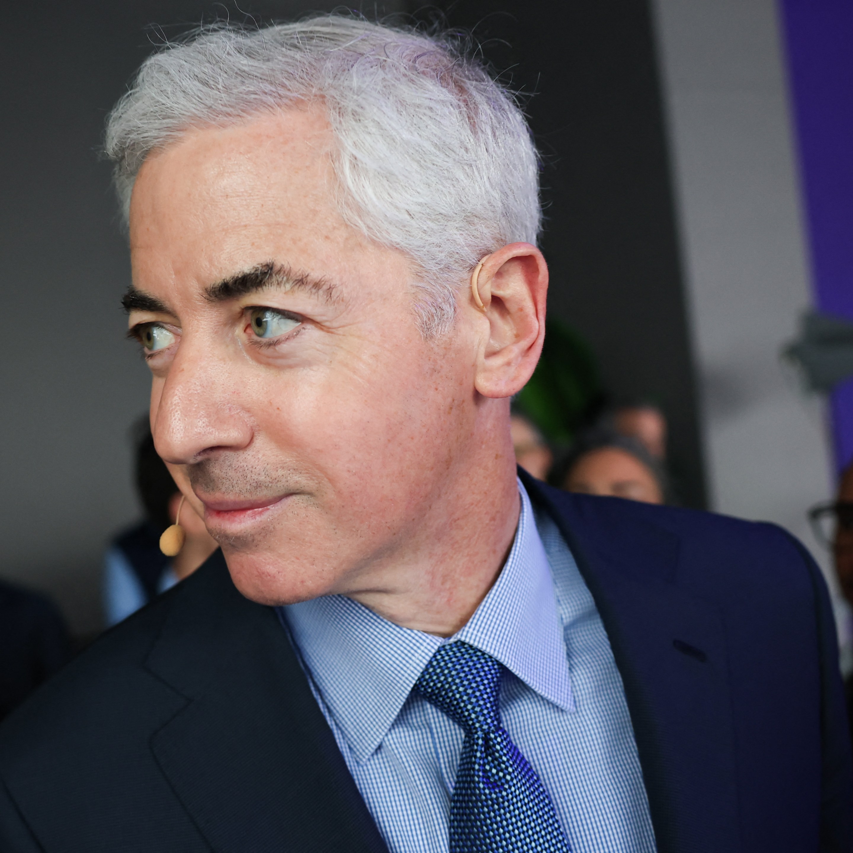 Bill Ackman, Founder and CEO, Pershing Square Capital Management, attends the 28th annual Milken Institute Global Conference at the Beverly Hilton in Beverly Hills, California on May 6, 2025. (Photo by Patrick T. Fallon / AFP) (Photo by PATRICK T. FALLON/AFP via Getty Images)