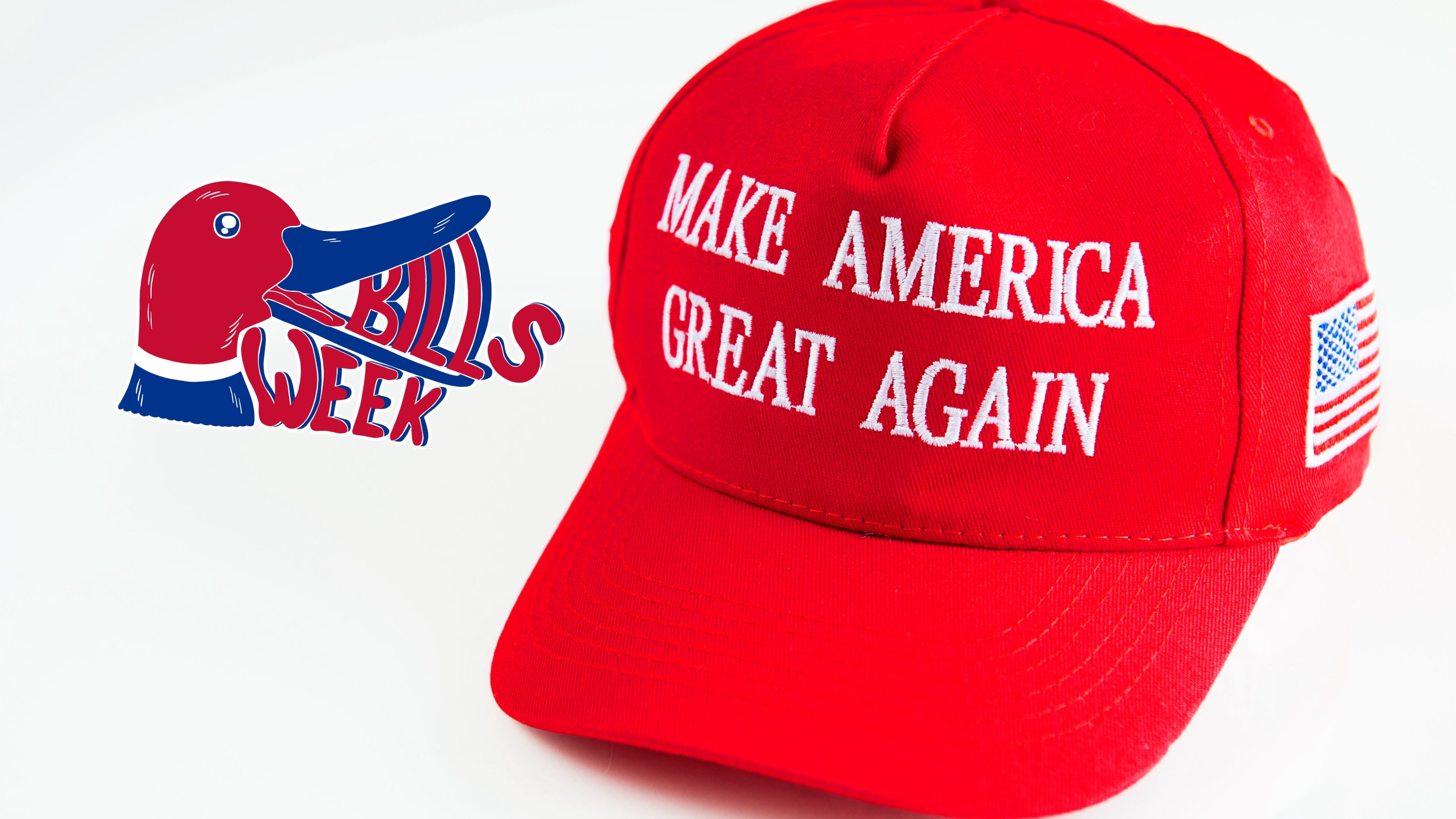 A Make America Great Again hat
