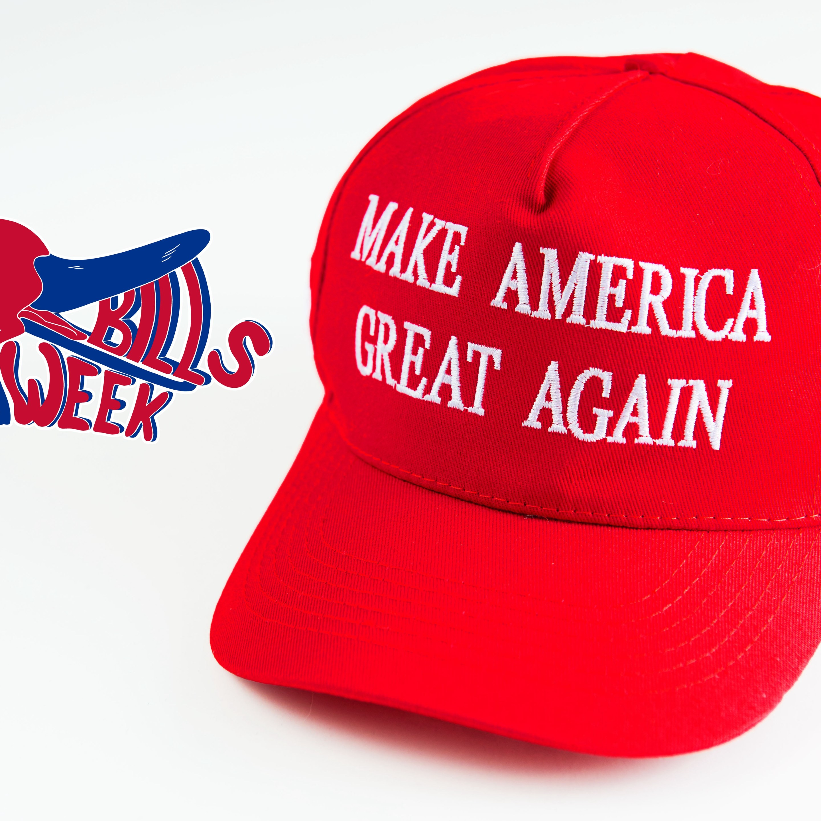 A Make America Great Again hat