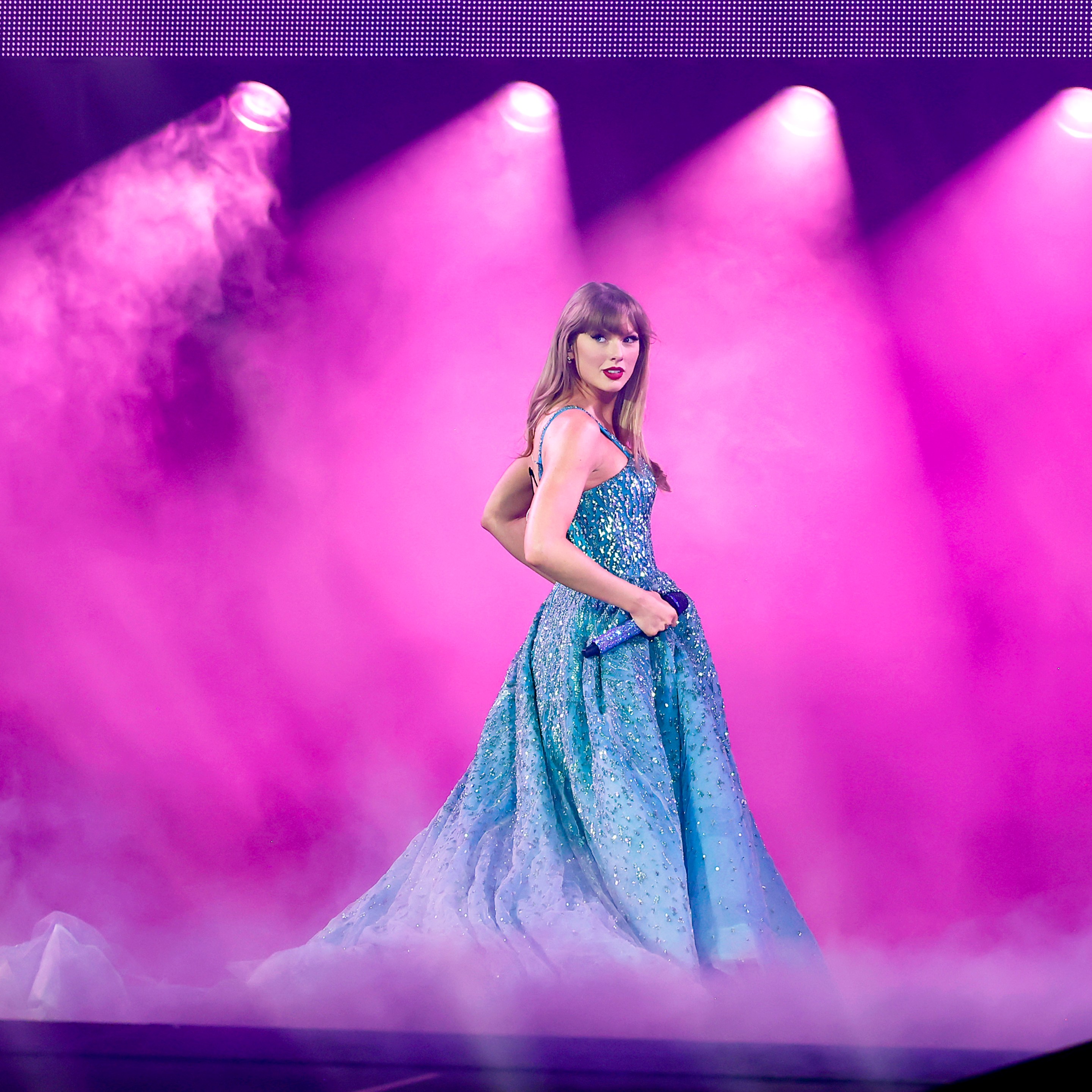 Taylor Swift performs onstage during "Taylor Swift | The Eras Tour"