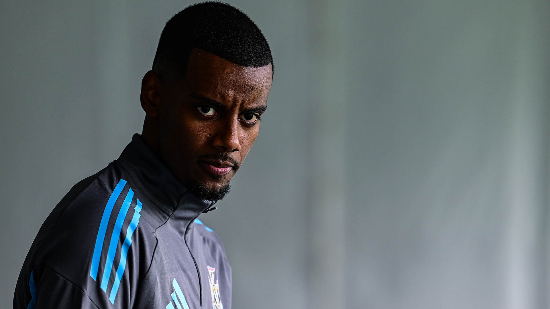 Alexander Isak during the Pre Season Training Camp at FC Seefelder Plateau on July 14, 2025 in Innsbruck, Austria.