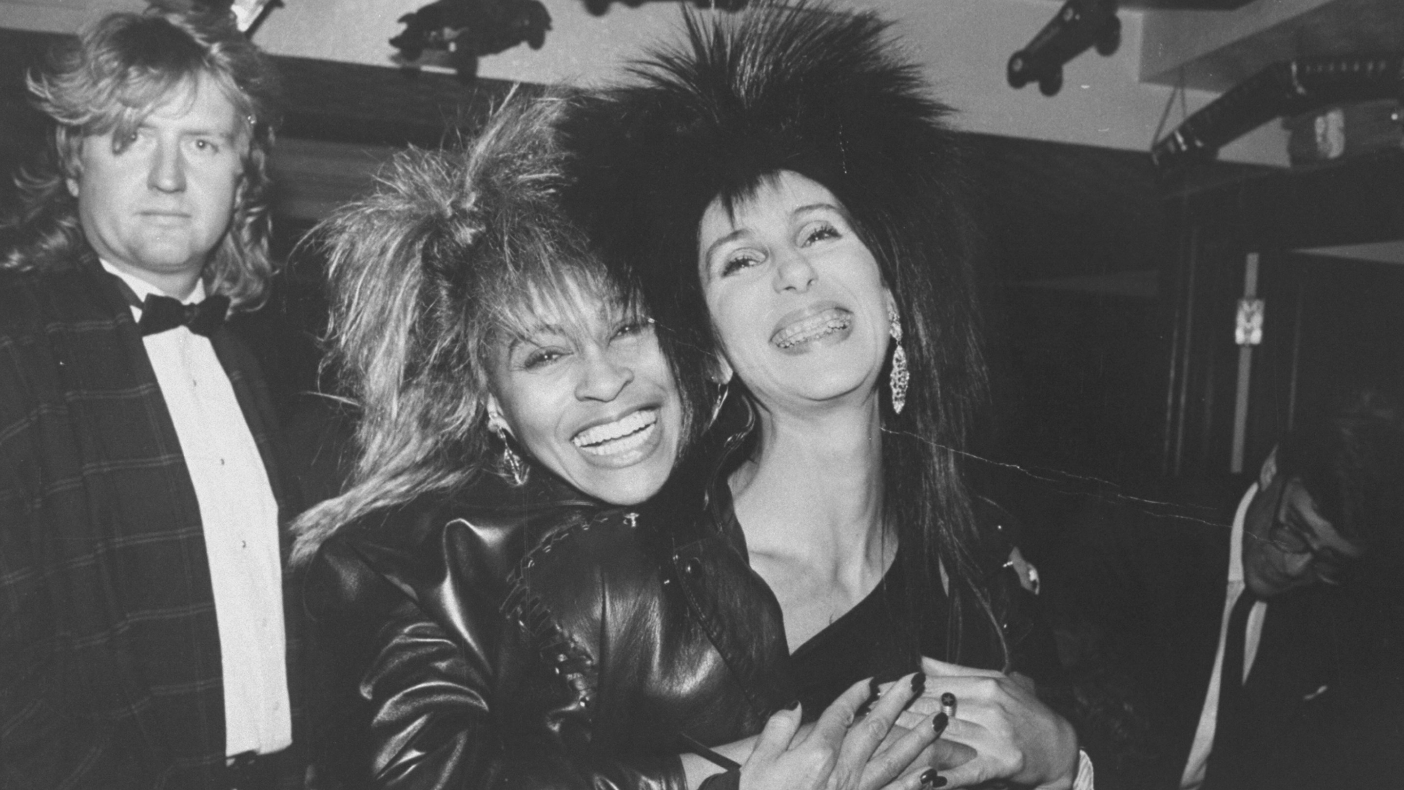 Tina Turner and Cher at the MTV Awards