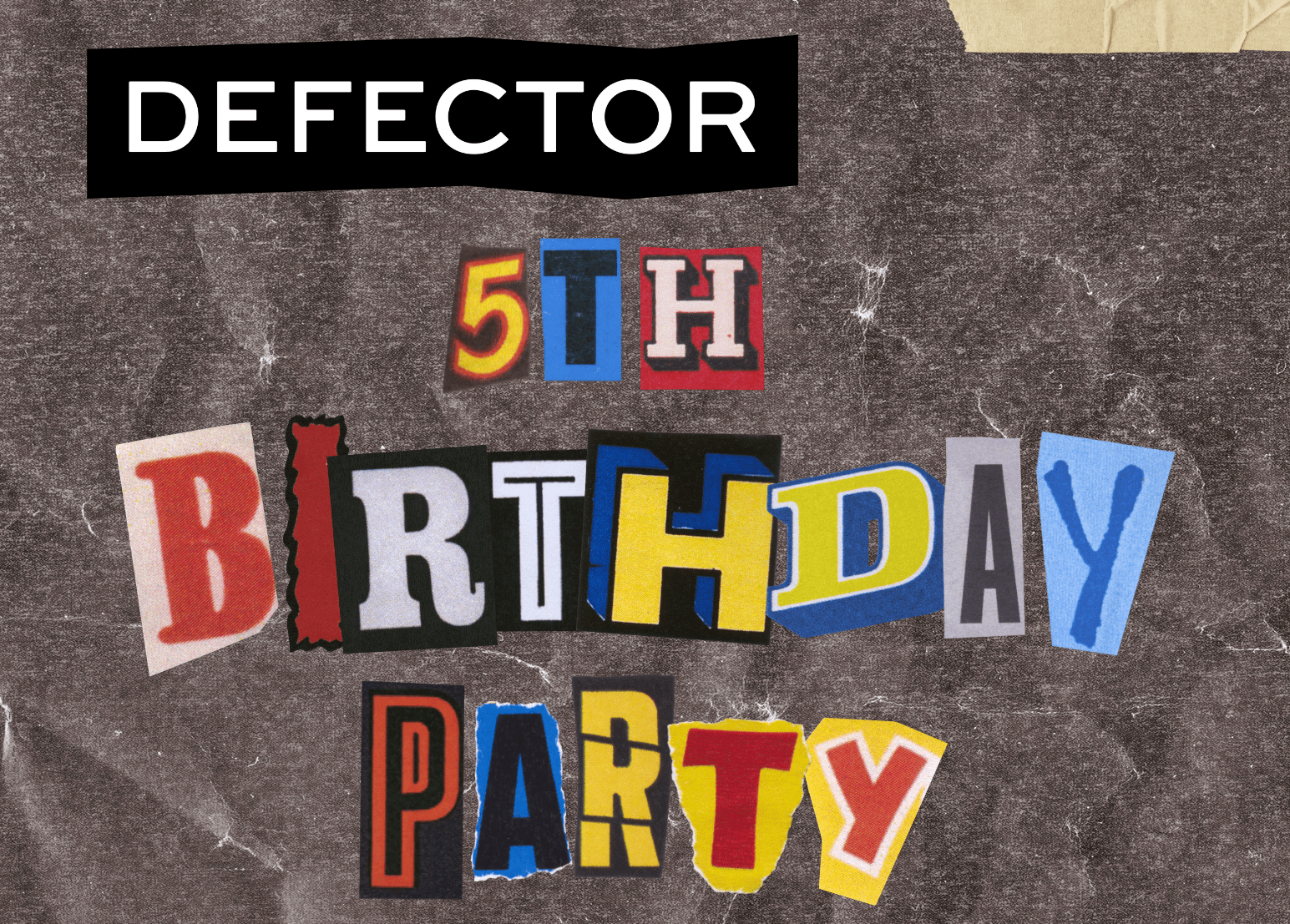 5th birthday party