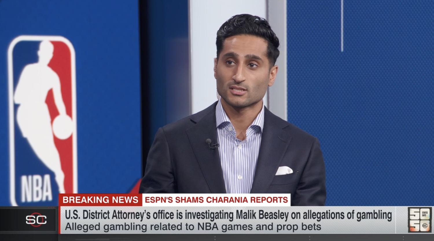 Shams reporting the news months ago