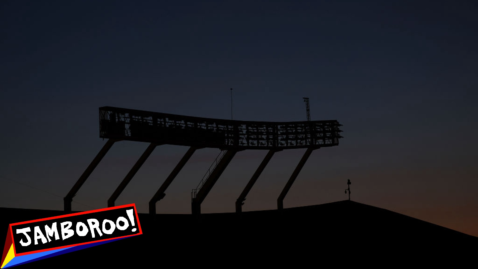 A general view of a light stand prior to the AFC Championship Game between the Kansas City Chiefs and the Buffalo Bills at GEHA Field at Arrowhead Stadium on January 26, 2025 in Kansas City, Missouri.