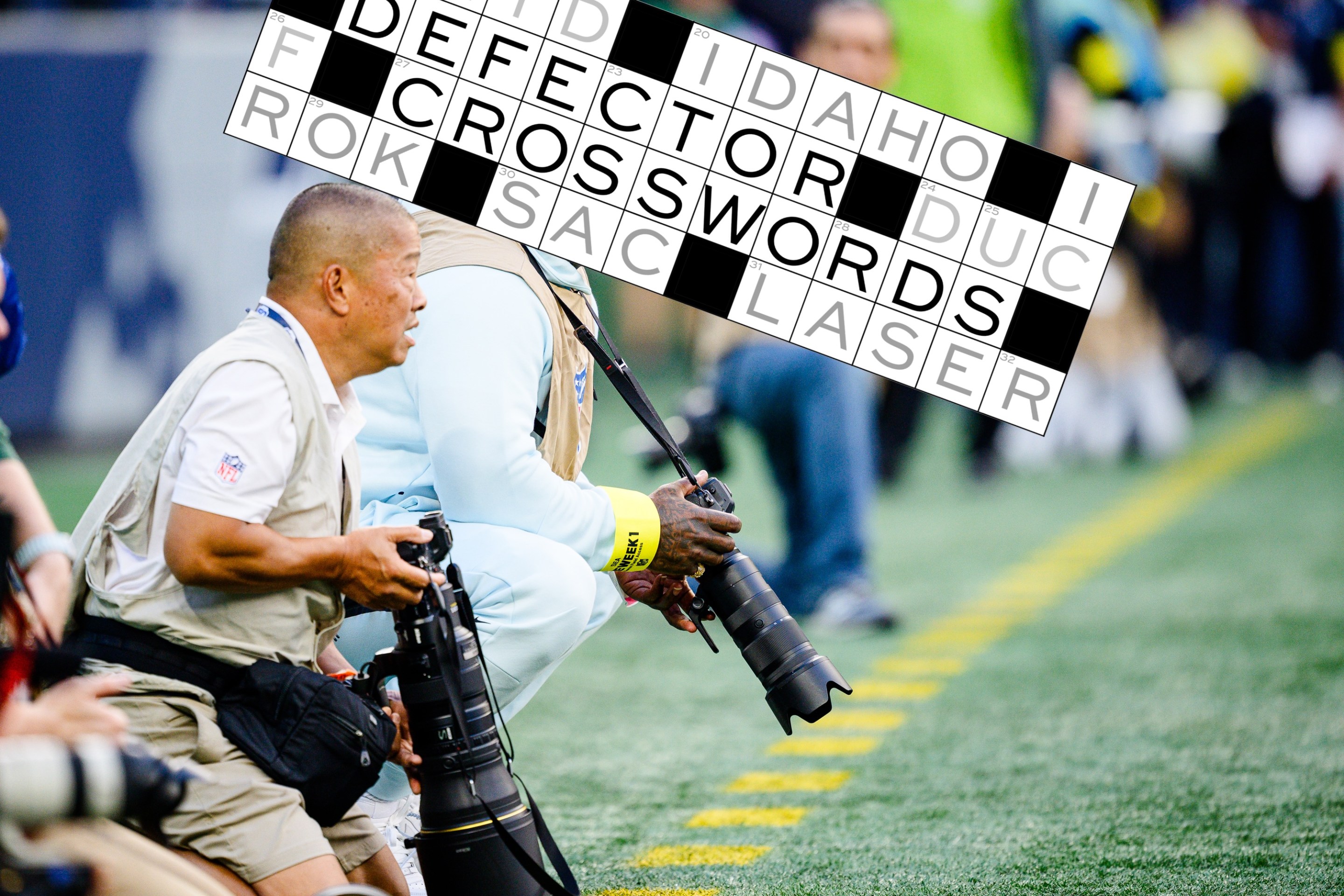 Former Seattle Seahawk Marshawn Lynch looks on while on the sideline documenting the NFL Preseason 2025 game between Las Vegas Raiders and Seattle Seahawks at Lumen Field on August 7, 2025 in Seattle, Washington.