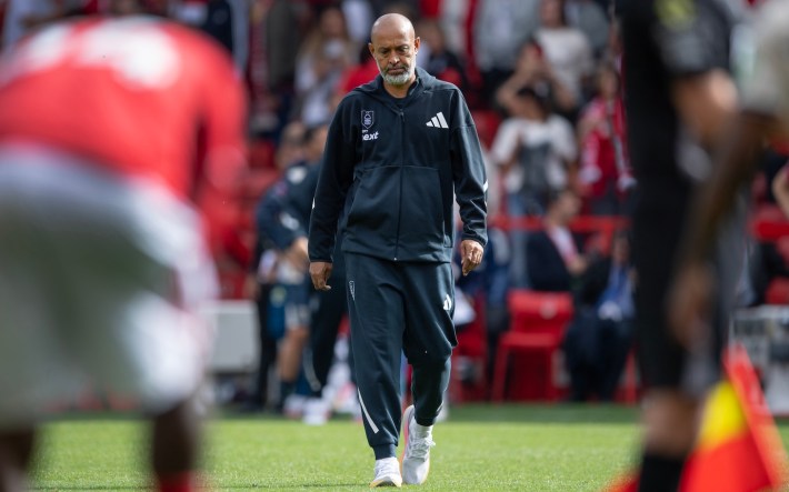 Nottingham Forest manager Nuno Espírito Santo after the Premier League match between Nottingham Forest and West Ham United at City Ground on August 31, 2025 in Nottingham, England.