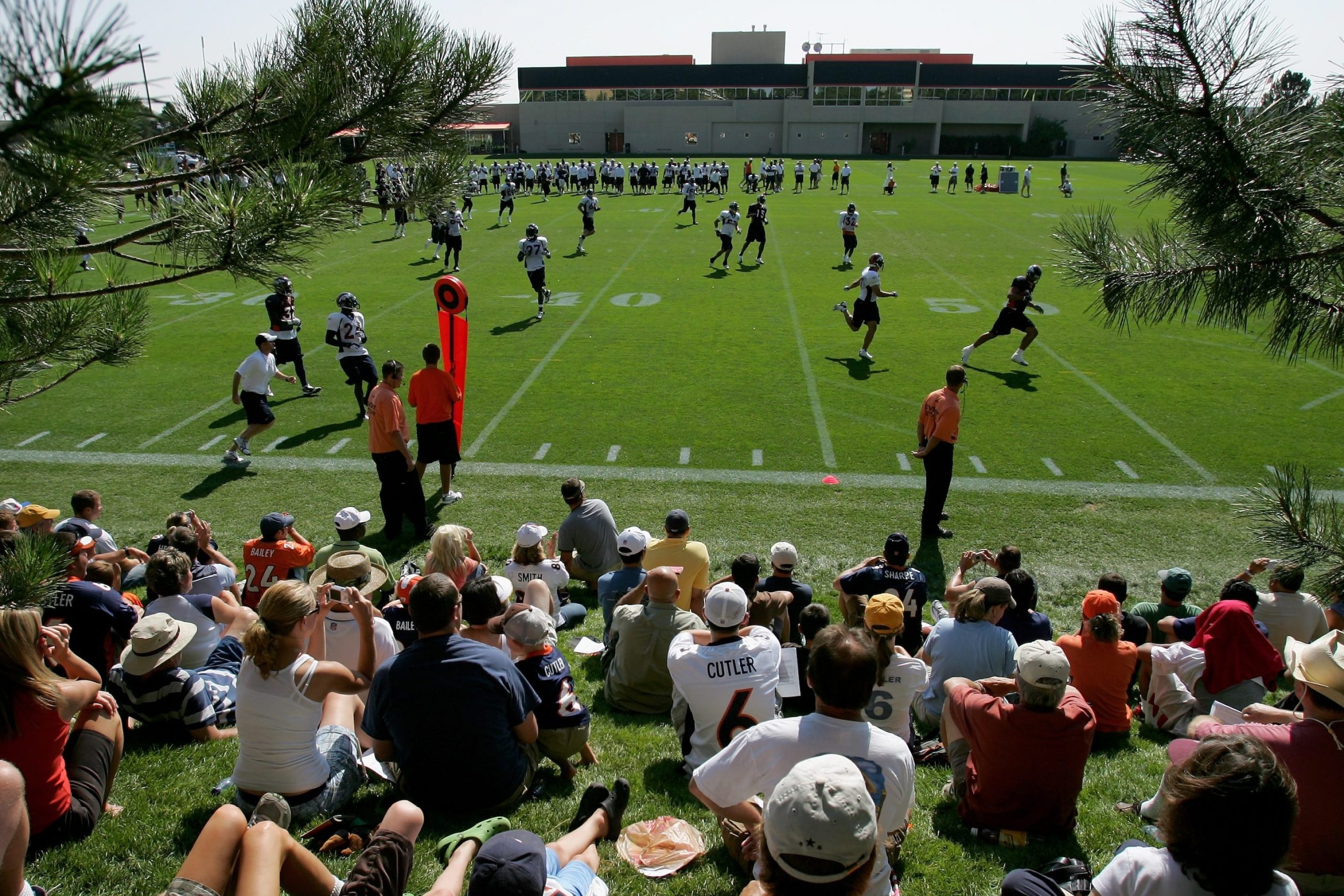 Denver Broncos Training Camp at their training facility on July 29, 2008 in Englewood, Colorado.