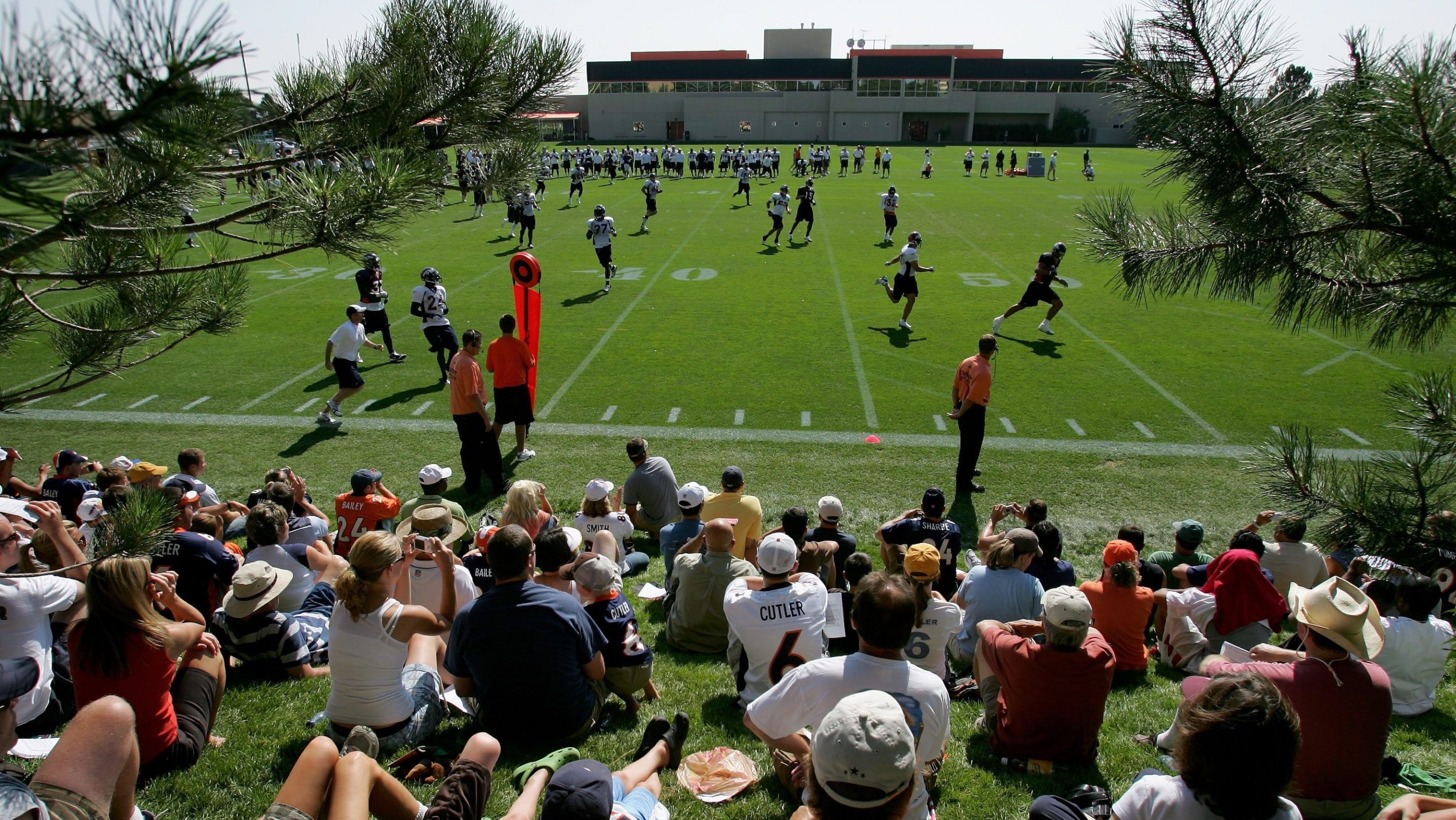 Denver Broncos Training Camp at their training facility on July 29, 2008 in Englewood, Colorado.