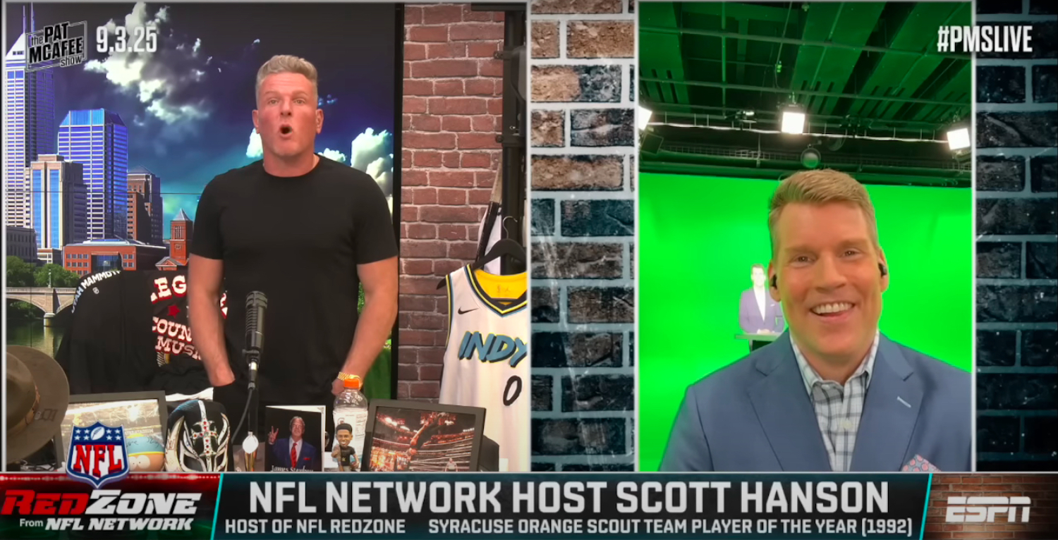 Pat McAfee interviews Scott Hanson