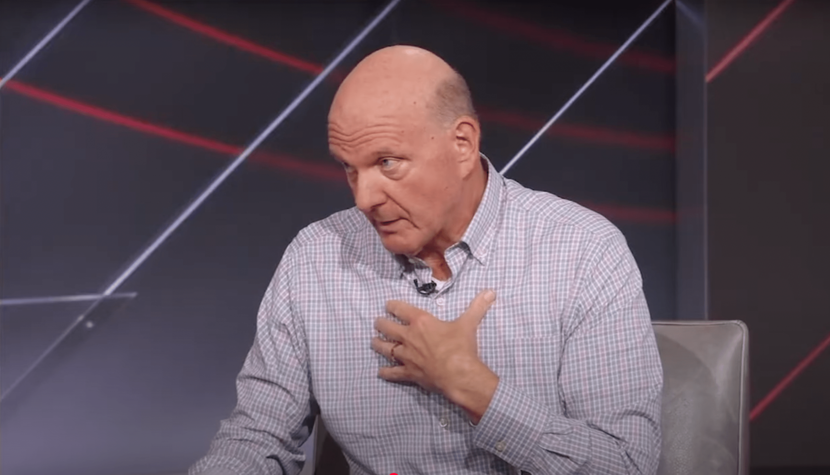Steve Ballmer in an interview on ESPN