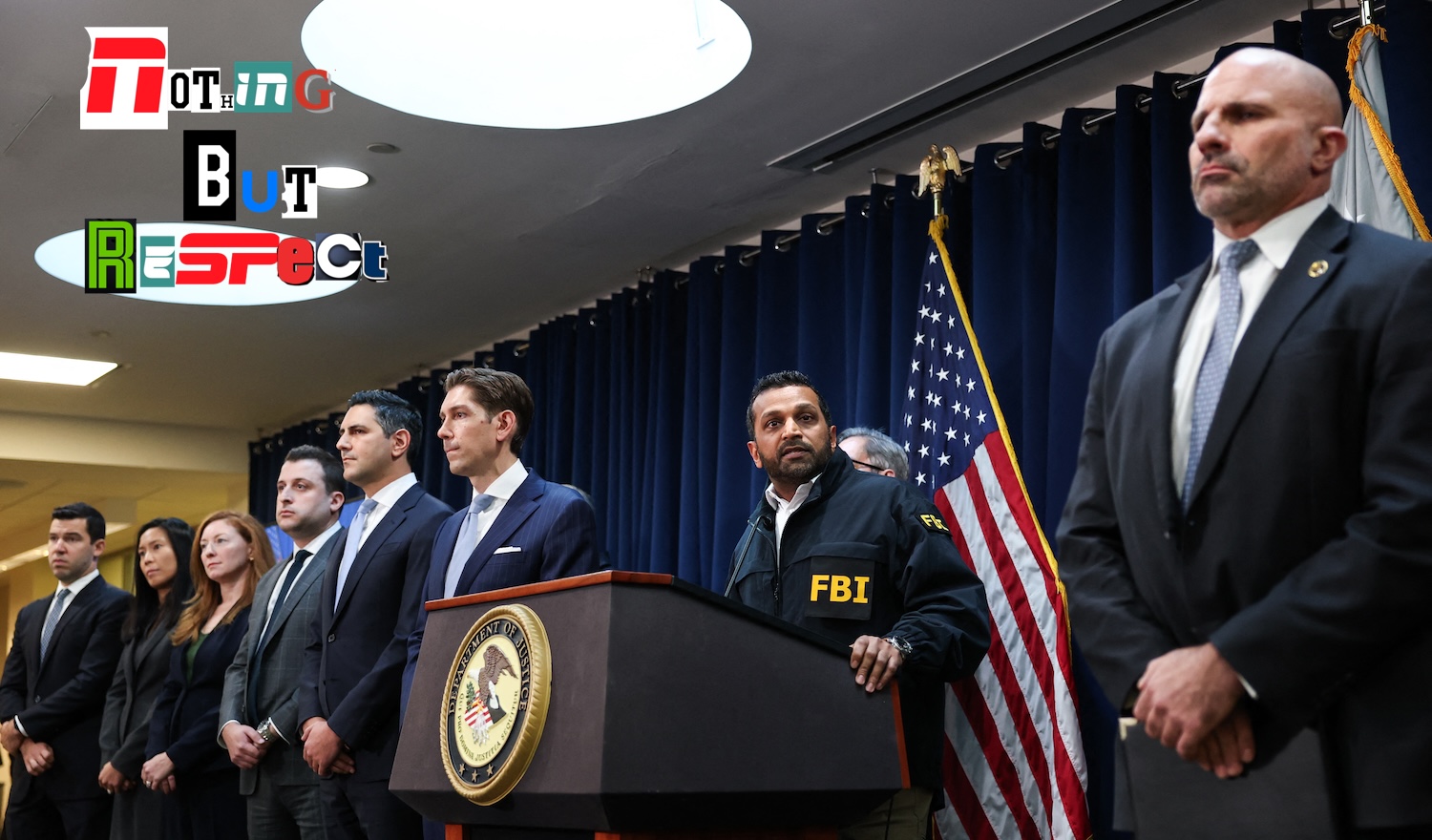 FBI Director Kash Patel leads news conference to announce arrests tied to illegal sports betting and poker game schemes, in New York City on October 23, 2025. NBA coach Chauncey Billups of the Portland Trail Blazers and Miami Heat guard Terry Rozier were arrested on Thursday for alleged involvement in illegal gambling. Billups, a former Detroit Pistons star and member of the NBA Hall of Fame, was arrested in connection with rigged illegal poker games tied to the Mafia, FBI Director Kash Patel said. Rozier and a former NBA player, Damon Jones, were arrested in a sports betting case, Patel said at a press conference in New York. (Photo by ANGELA WEISS / AFP)