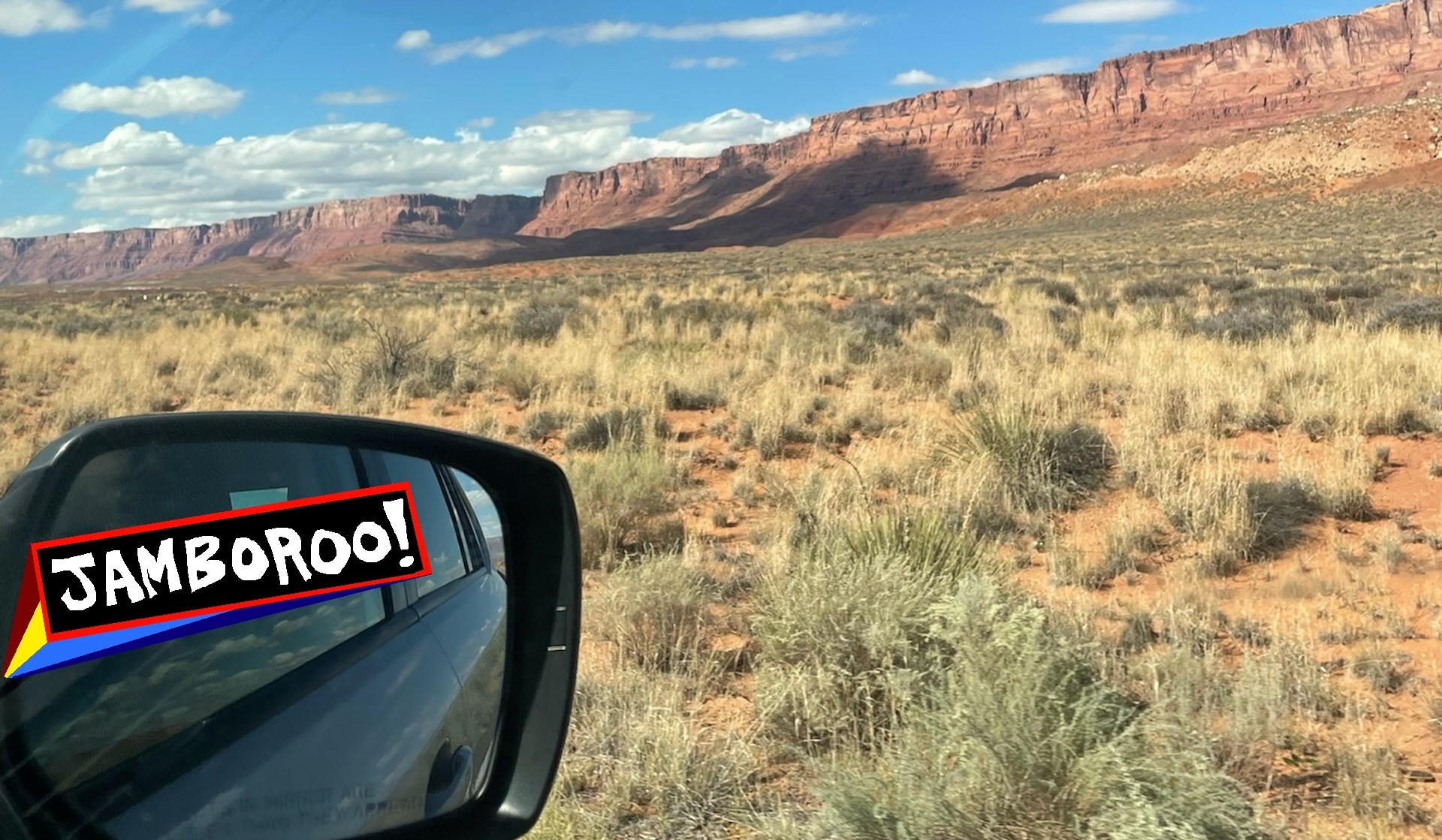 A view from inside my car